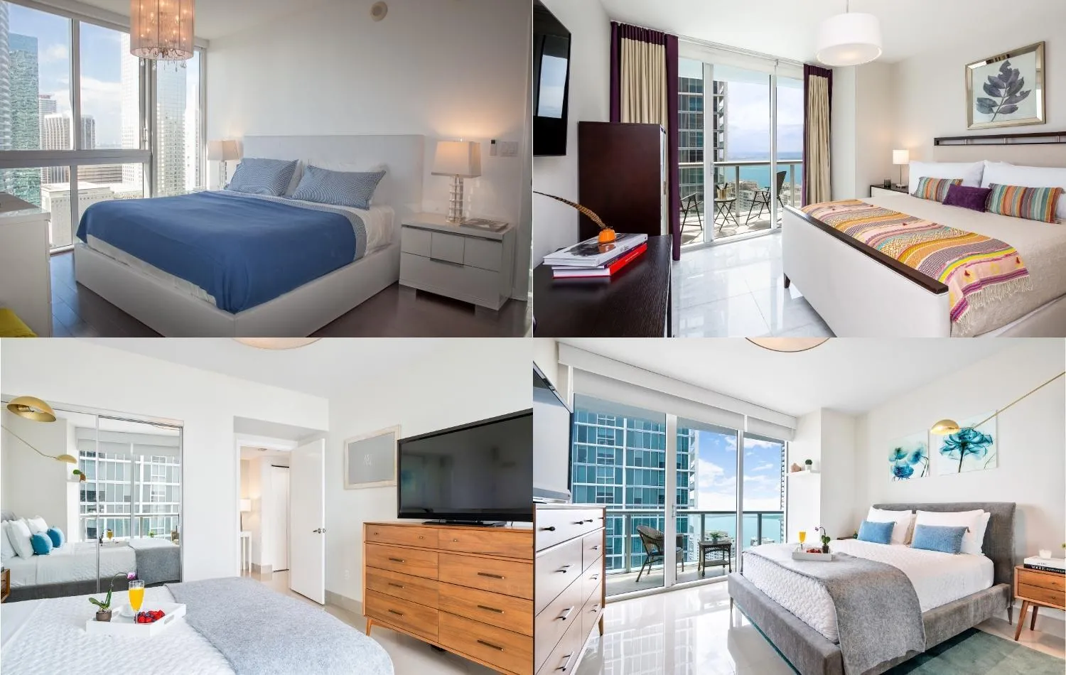 Bed in Brickell by Miami Vacation Rentals