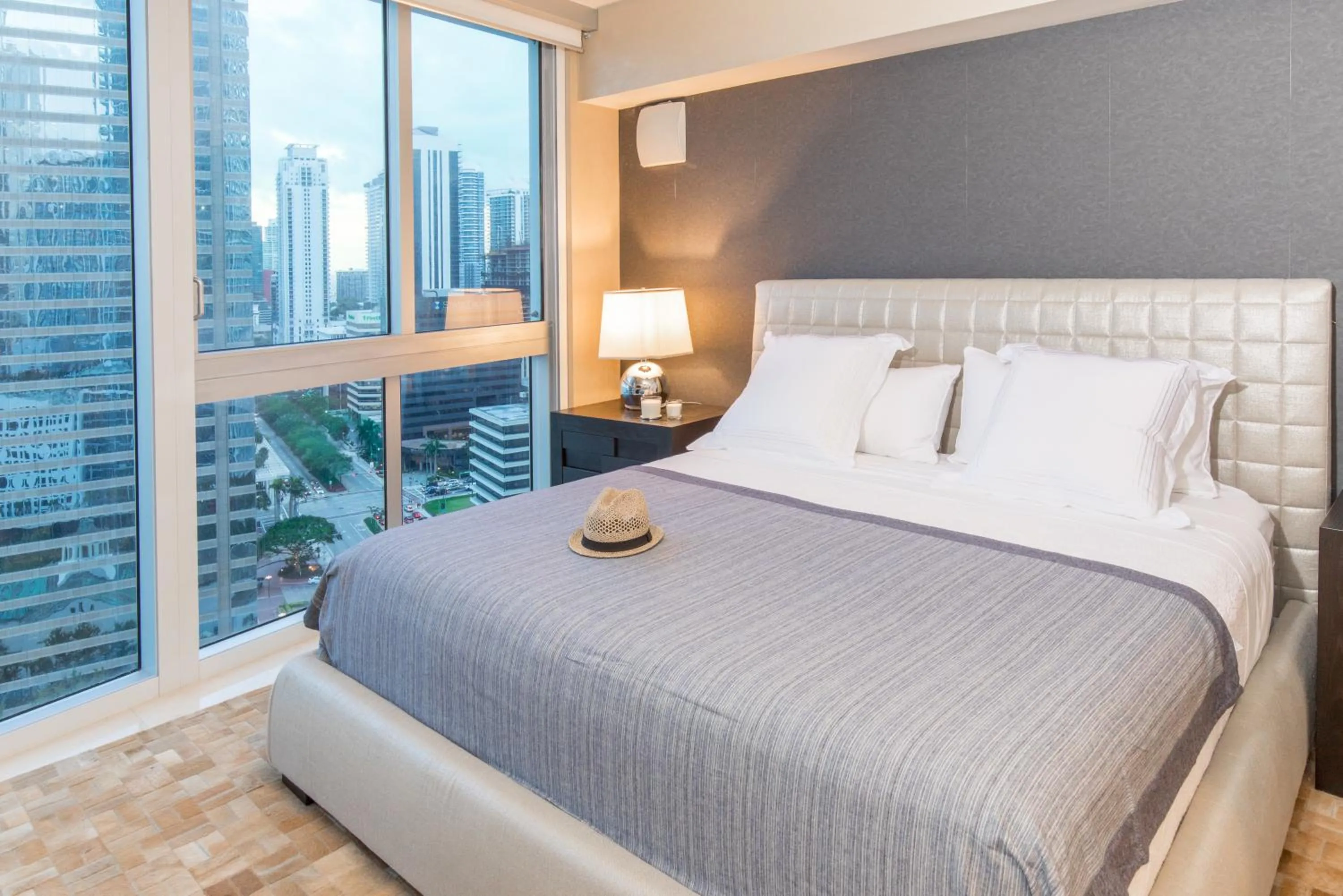 Bed in Brickell by Miami Vacation Rentals