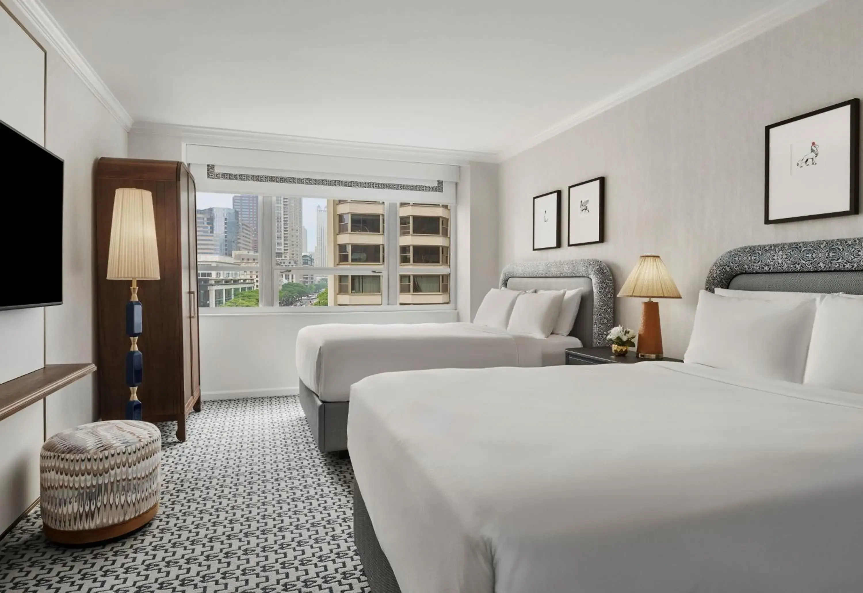 Classic Double Room with Premier City View - Grand Tower in InterContinental Chicago Magnificent Mile by IHG Classic Double Room with Premier City View - Grand Tower in InterContinental Chicago Magnificent Mile by IHG
