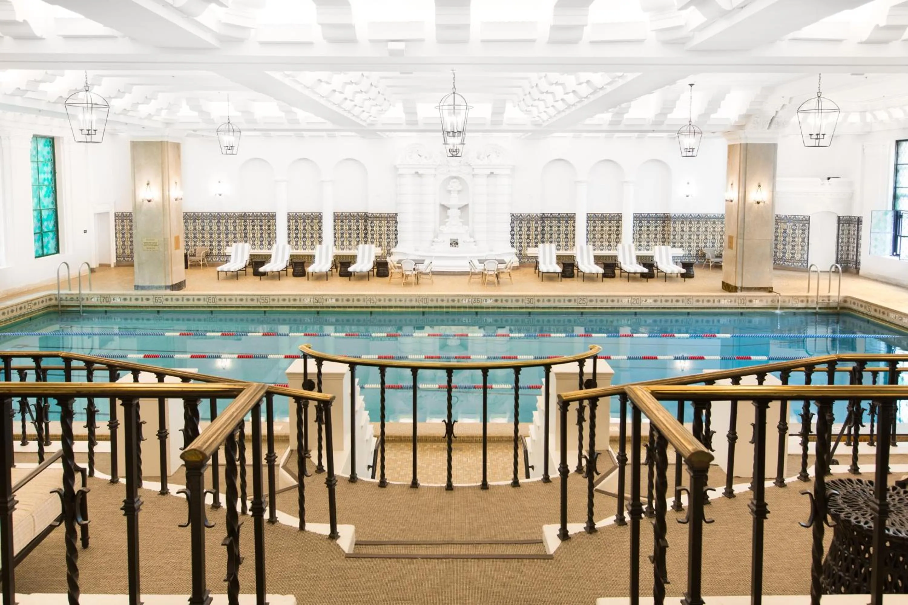 Swimming pool in InterContinental Chicago Magnificent Mile by IHG