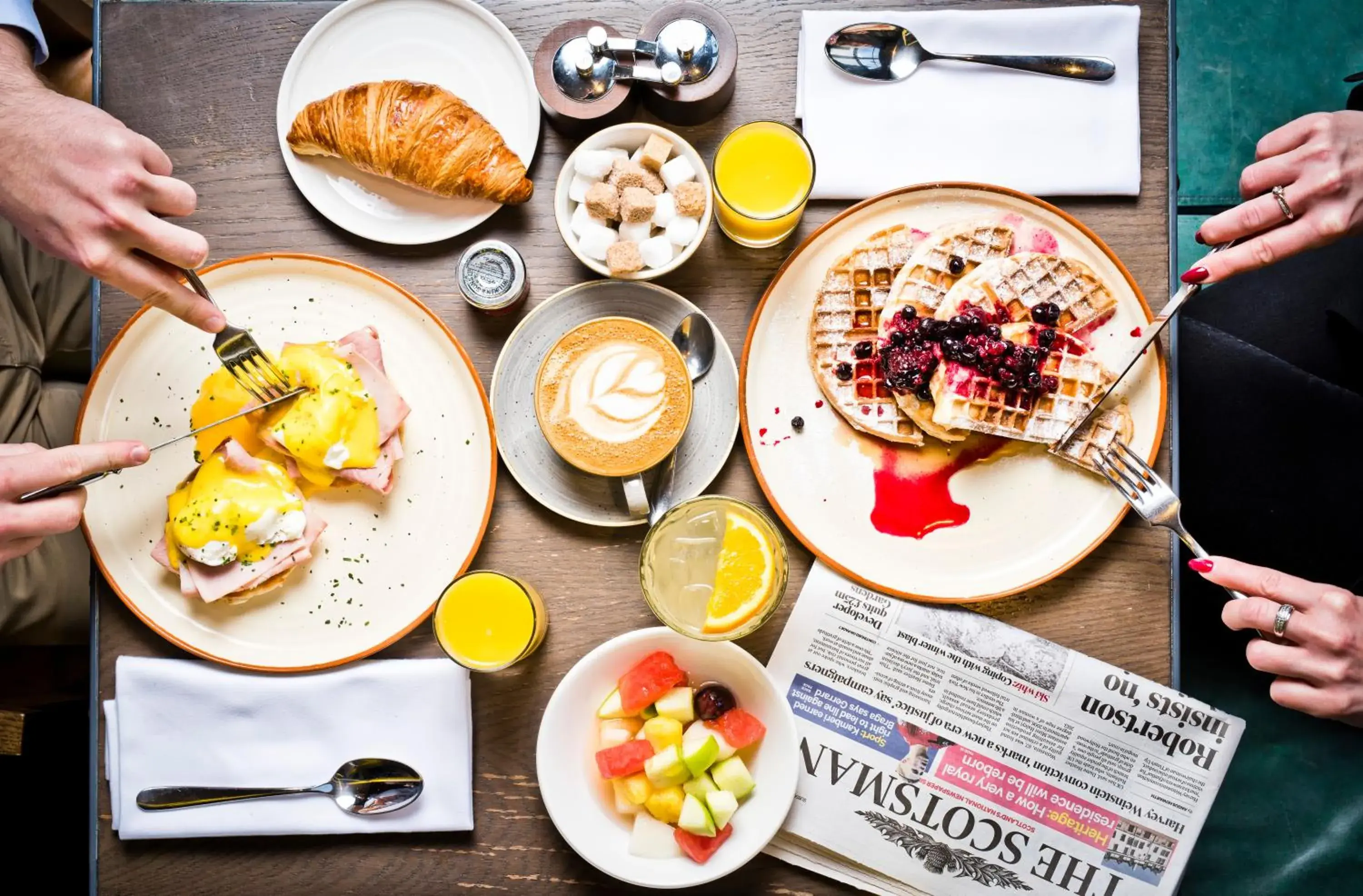 Breakfast in InterContinental Chicago Magnificent Mile by IHG Breakfast in InterContinental Chicago Magnificent Mile by IHG