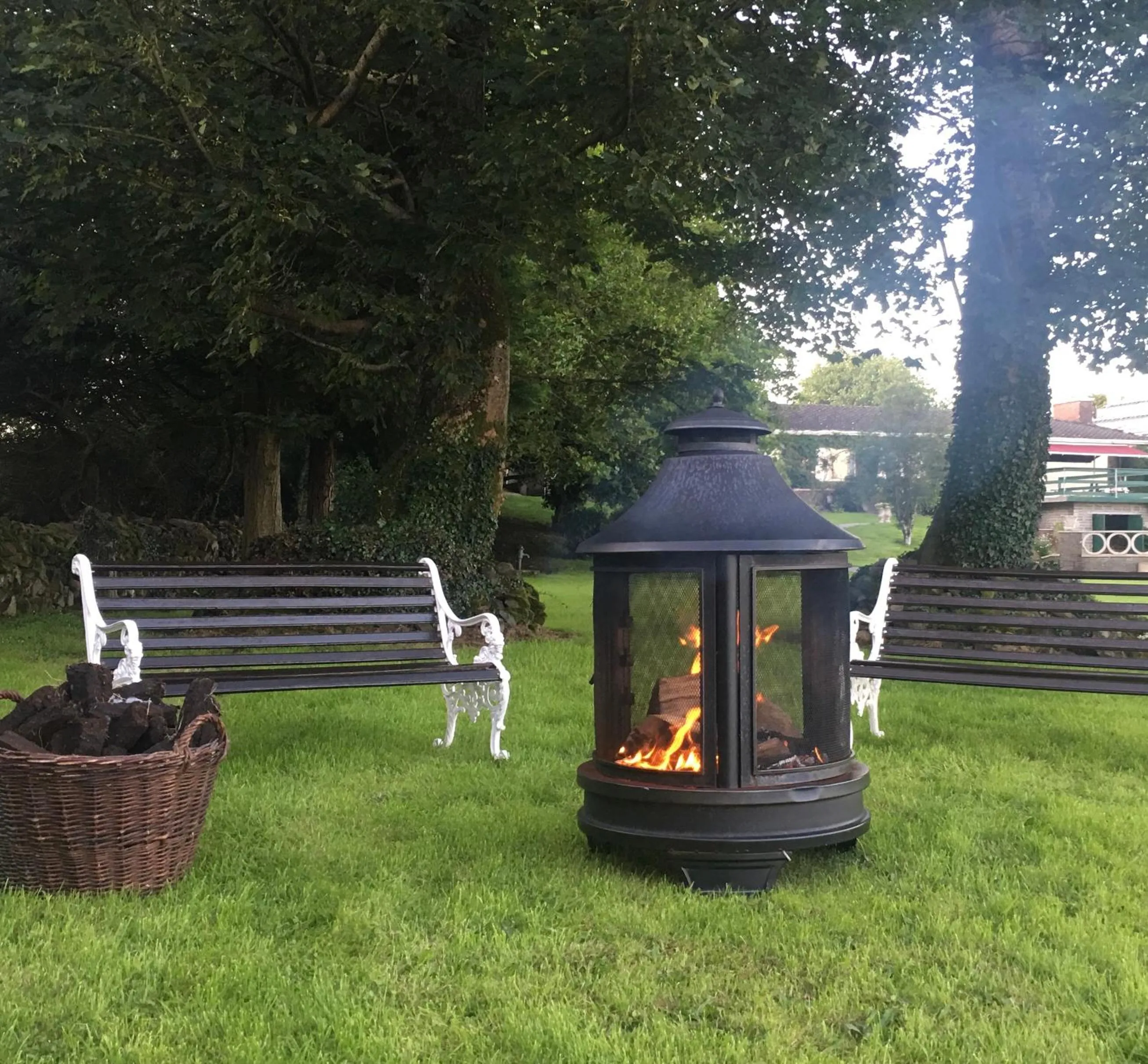 Garden in St Kyrans Guest House