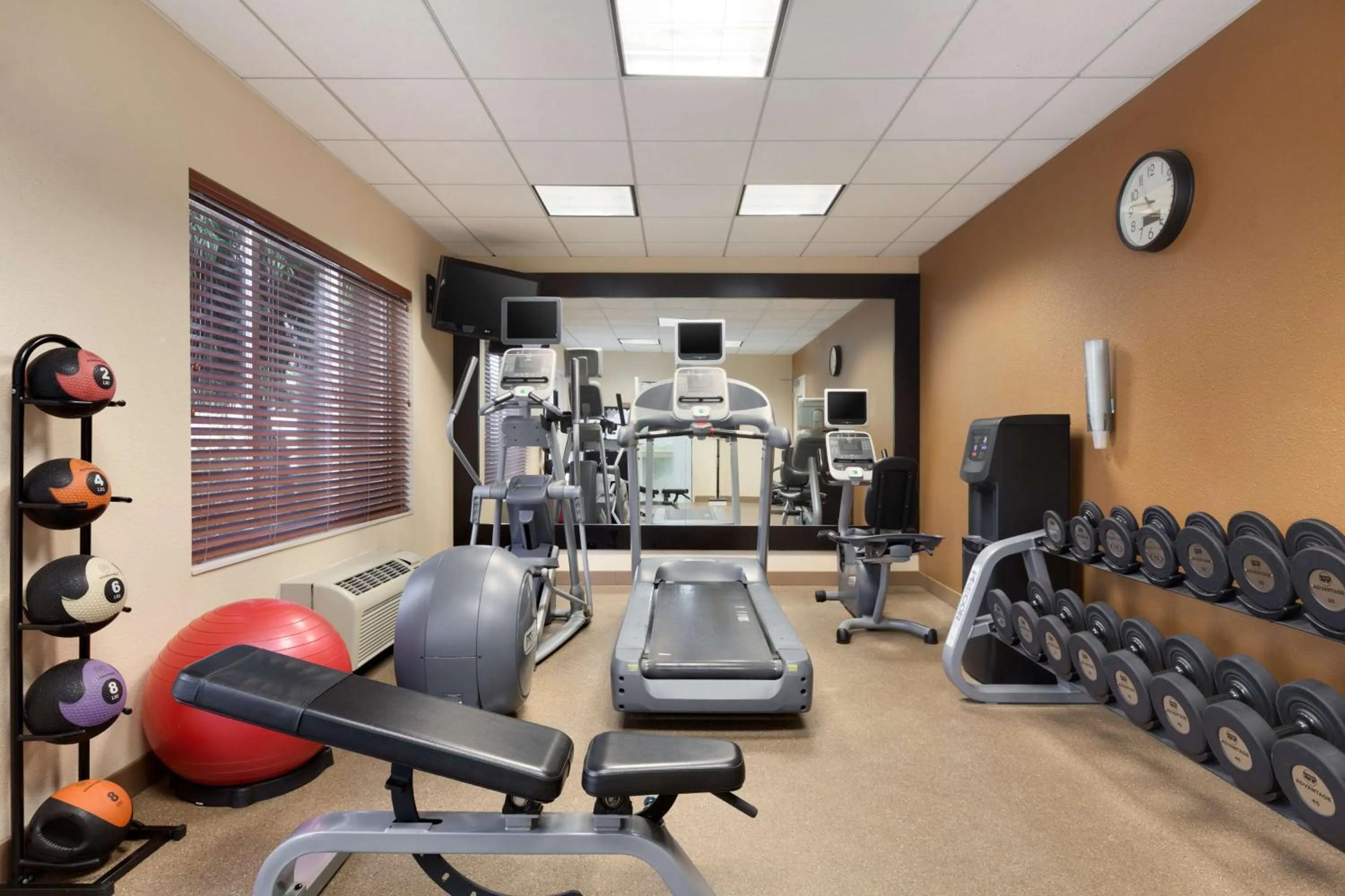 Fitness centre/facilities in Hilton Garden Inn San Jose/Milpitas