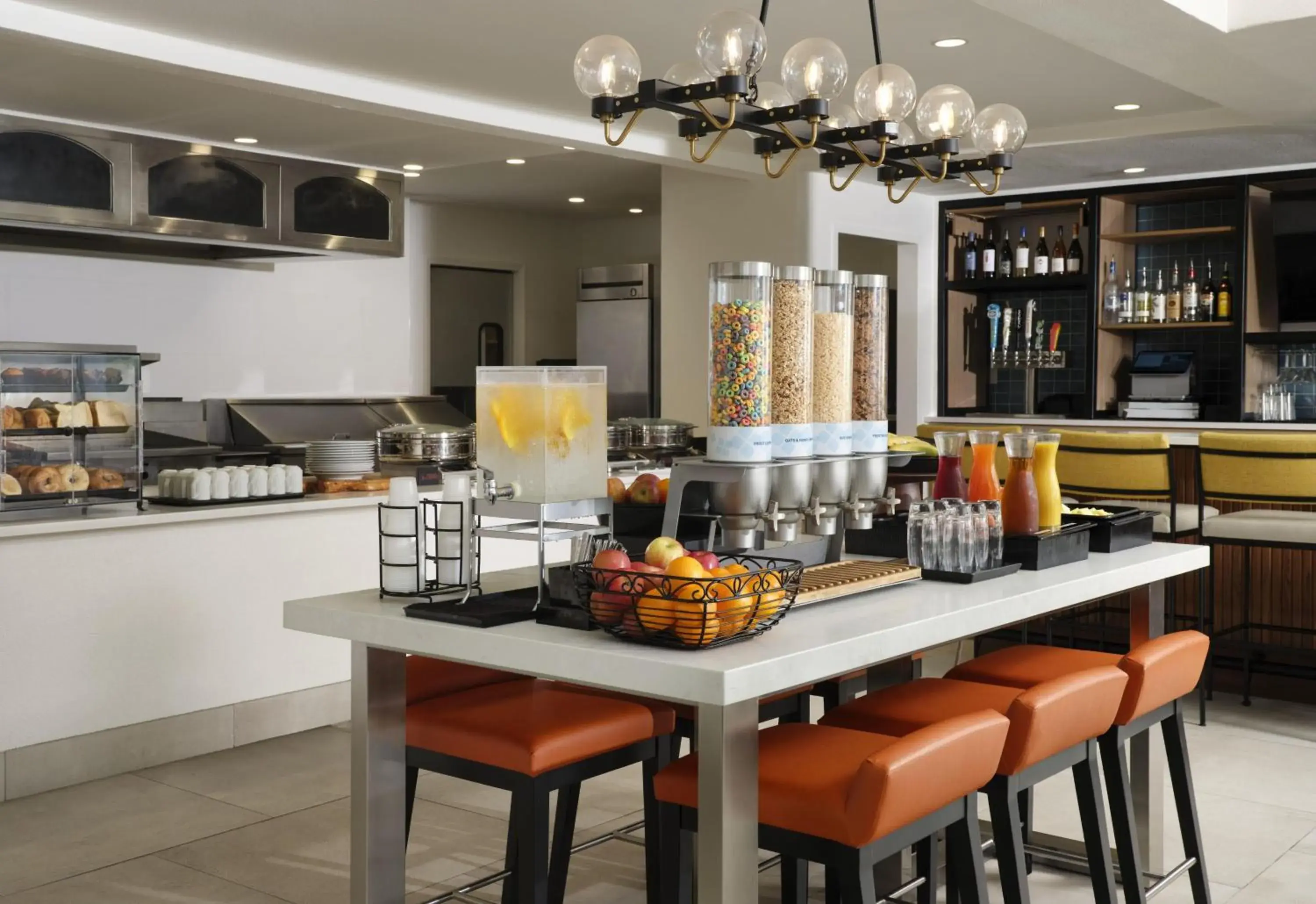 Breakfast in Hilton Garden Inn San Jose/Milpitas Breakfast in Hilton Garden Inn San Jose/Milpitas