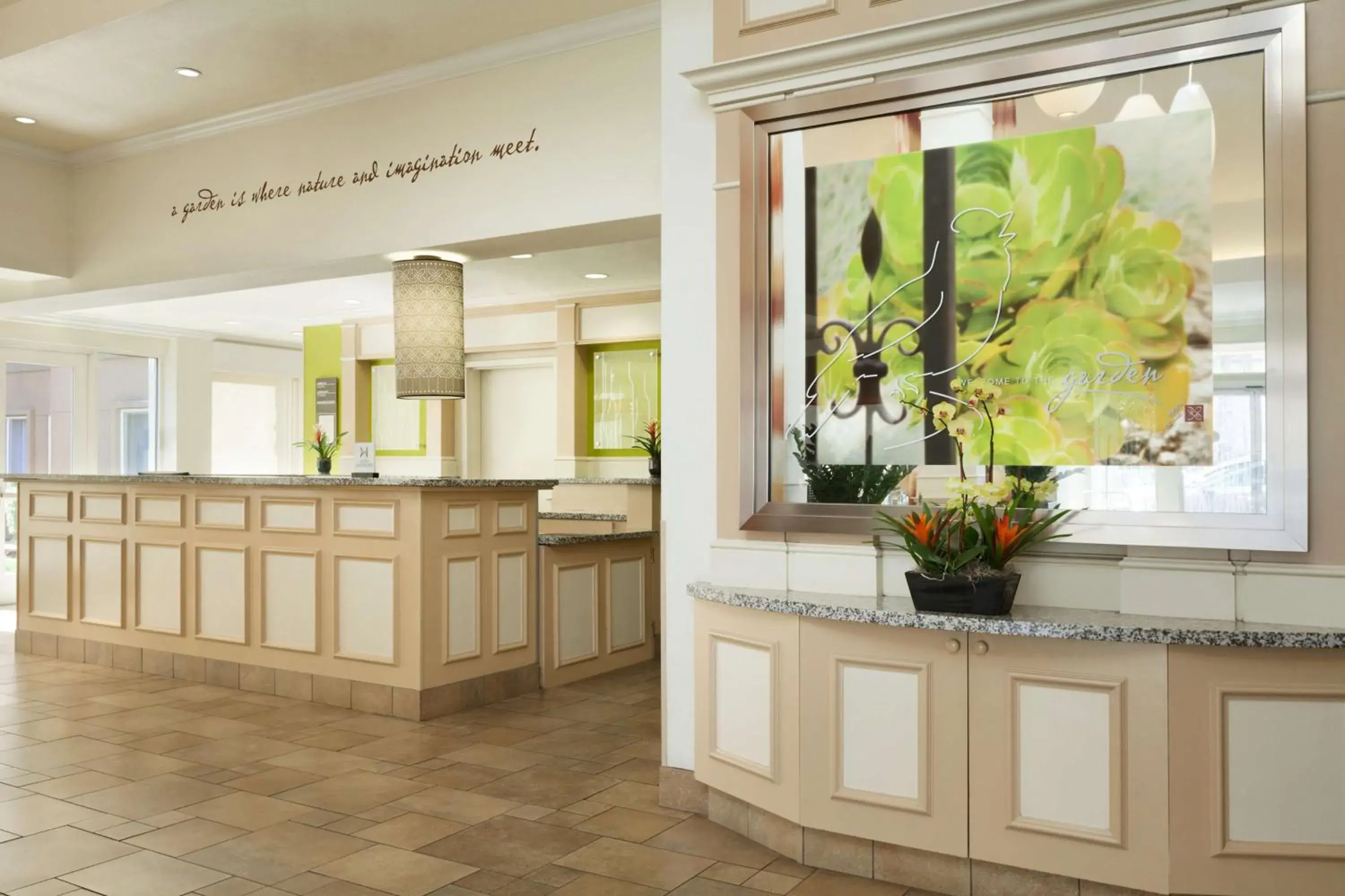 Lobby or reception in Hilton Garden Inn San Jose/Milpitas Lobby or reception in Hilton Garden Inn San Jose/Milpitas