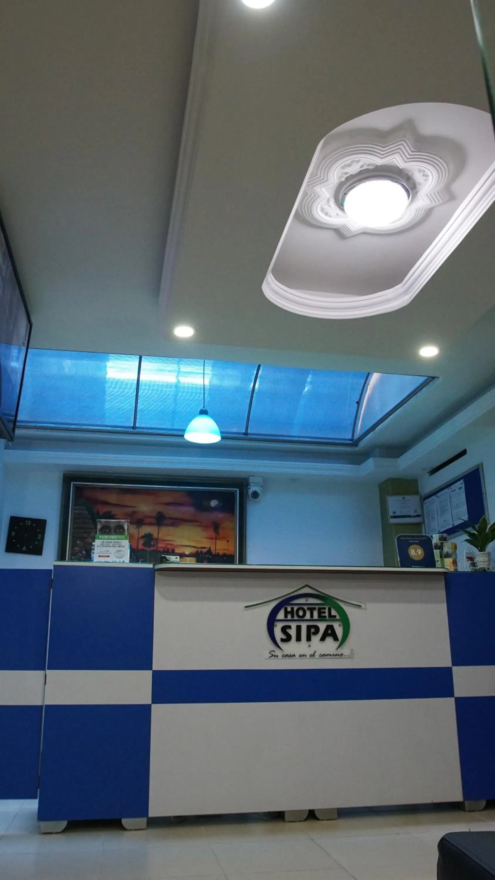 Lobby or reception in Hotel Sipa