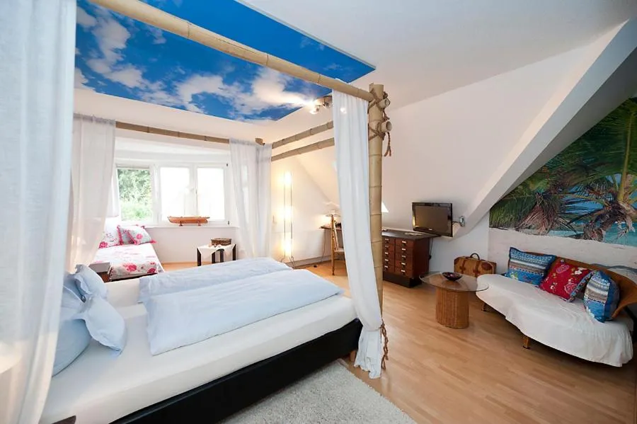 Photo of the whole room, Bed in Hotelpension Vitalis