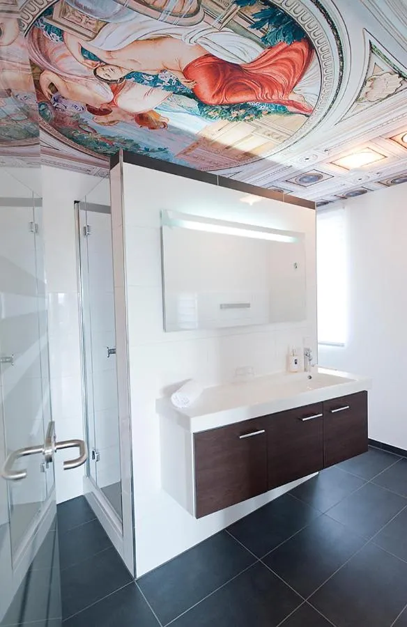 Bathroom in Hotelpension Vitalis