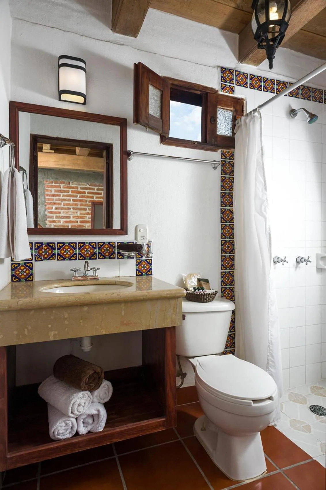Bathroom in Hotel de Campiña