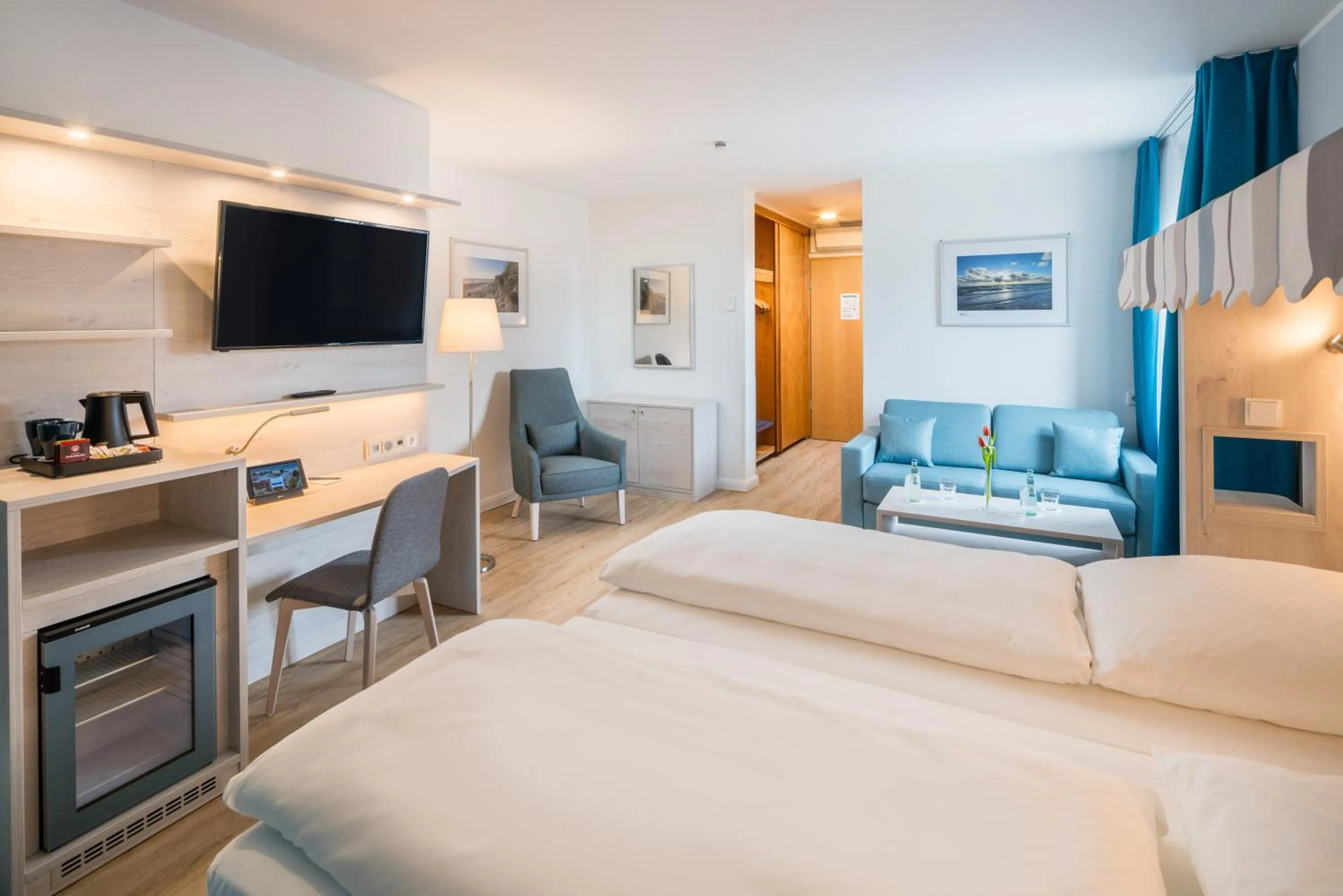 Photo of the whole room, Bed in Stadthotel Eckernförde