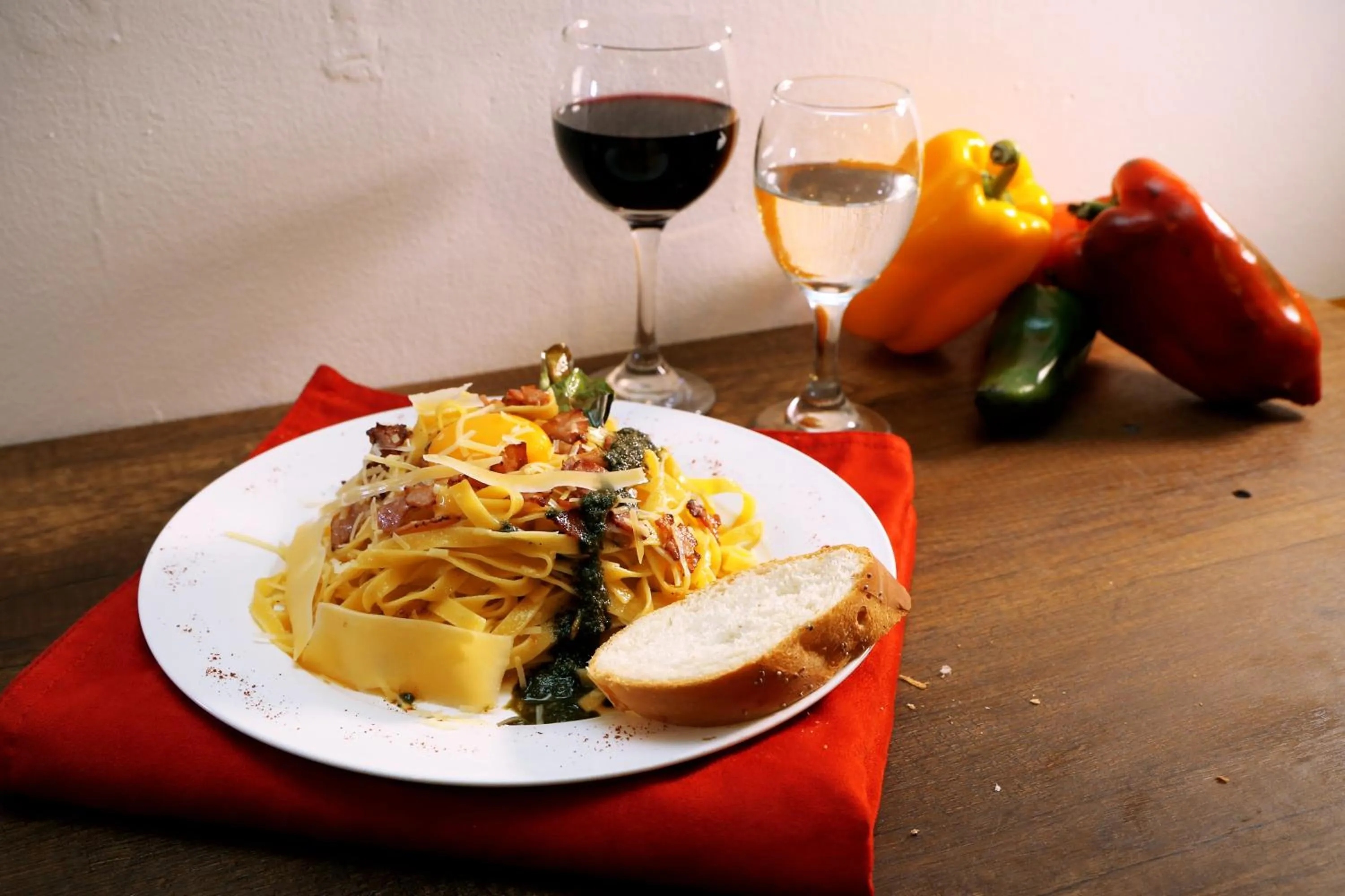 Food and drinks in Hotel Miraflores