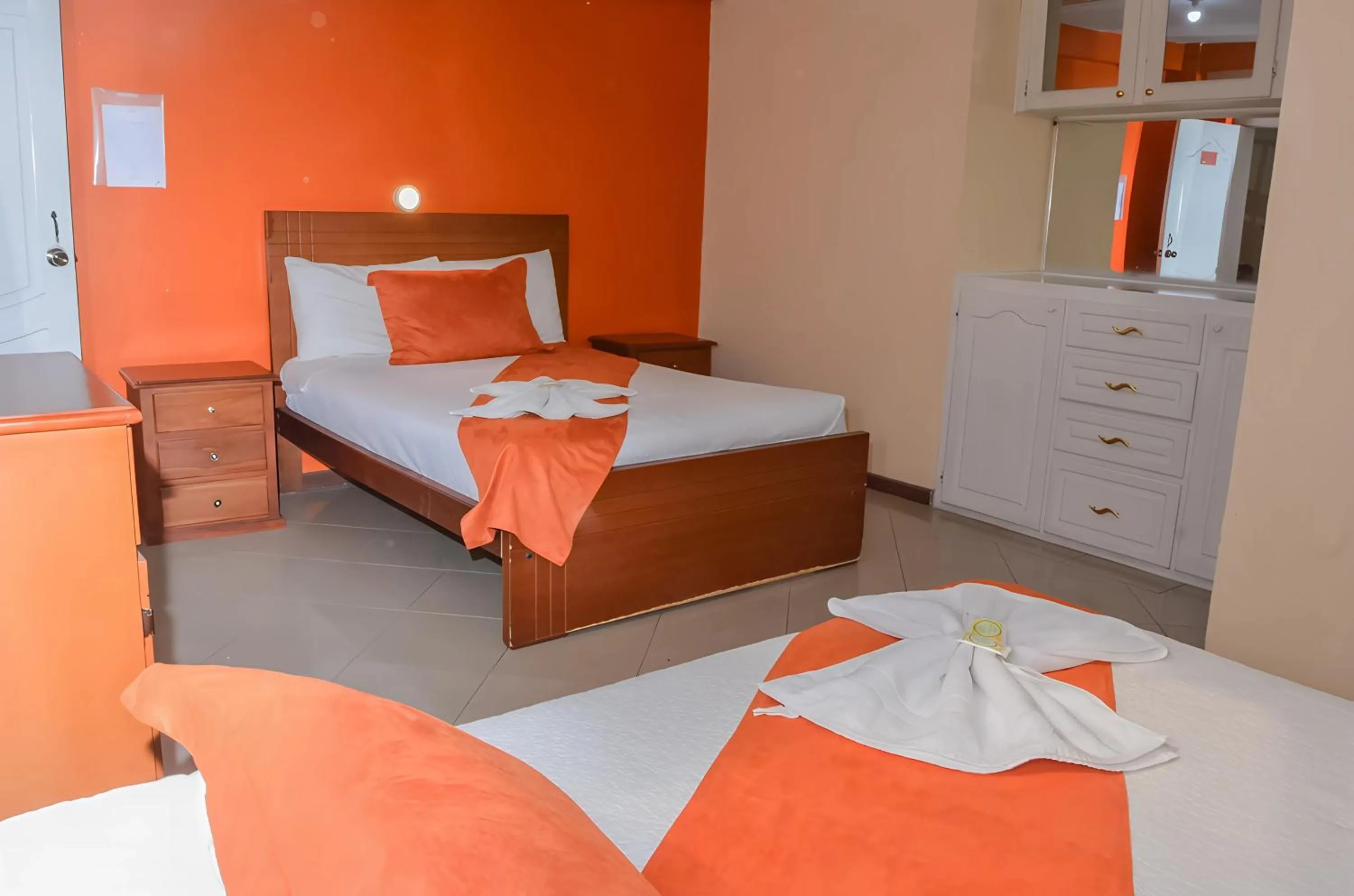 Property building, Bed in Hotel Miraflores