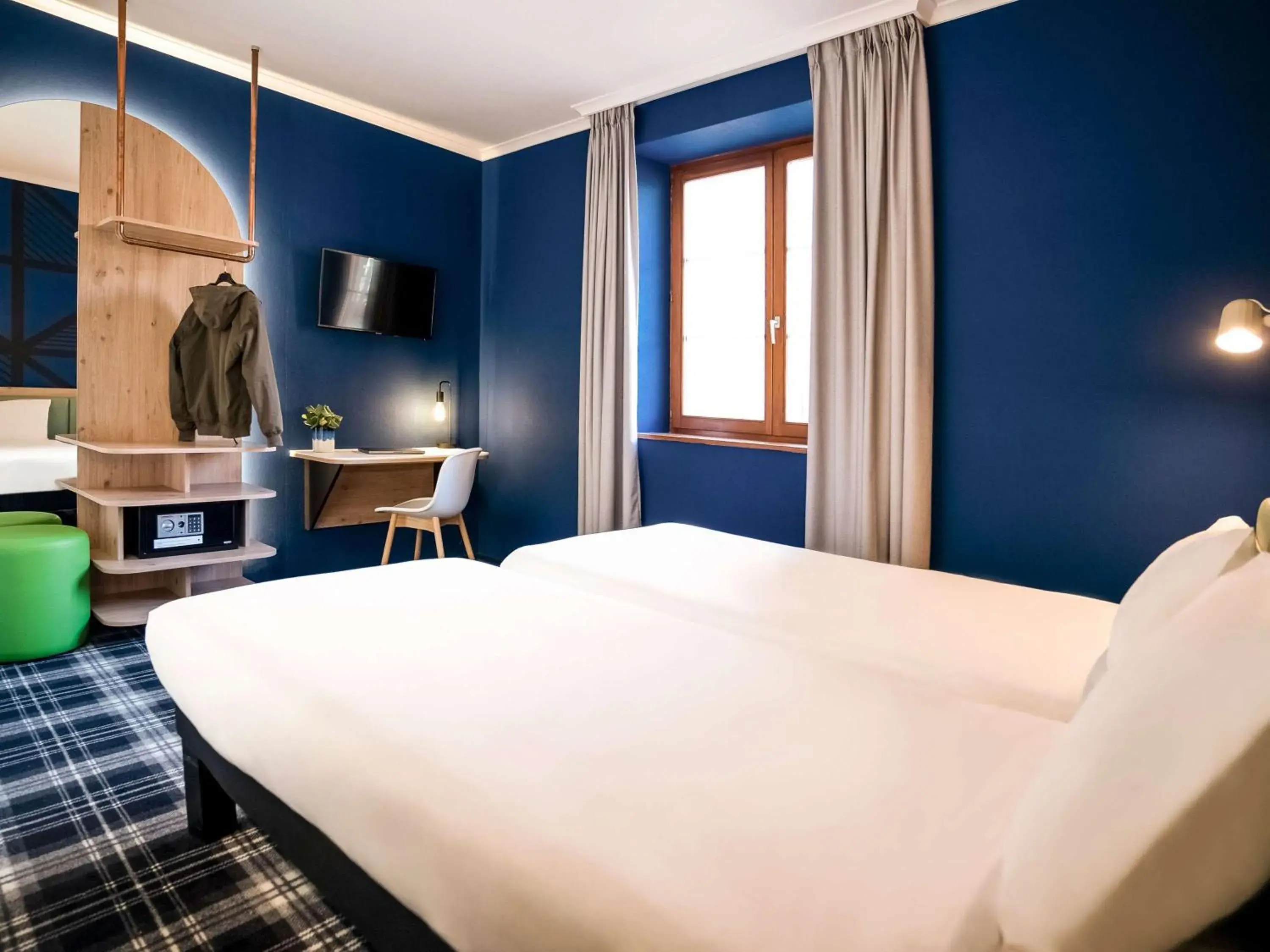 Bedroom, Bed in Ibis Styles Colmar Centre Bedroom, Bed in Ibis Styles Colmar Centre