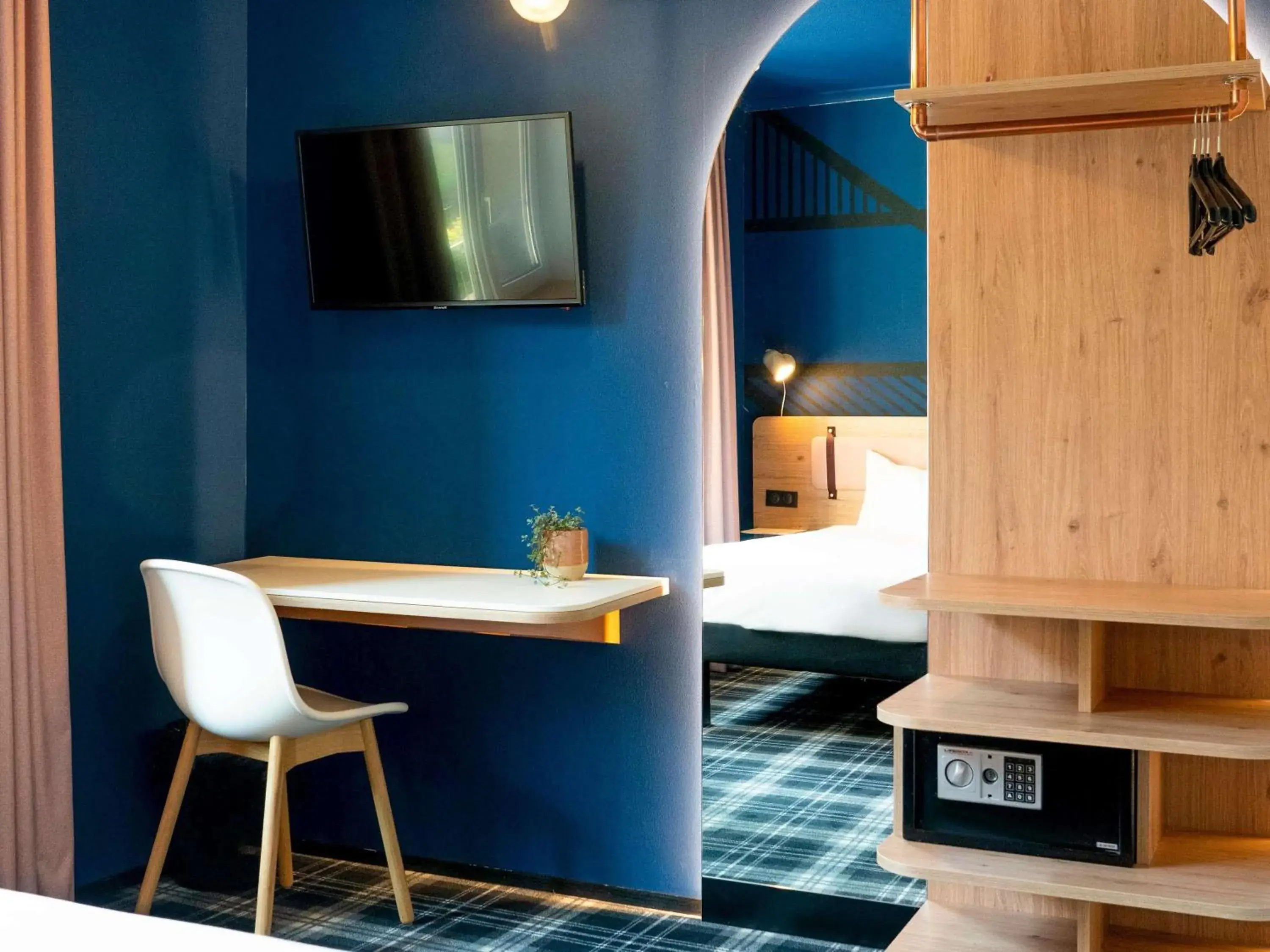 Bedroom, Bed in Ibis Styles Colmar Centre Bedroom, Bed in Ibis Styles Colmar Centre