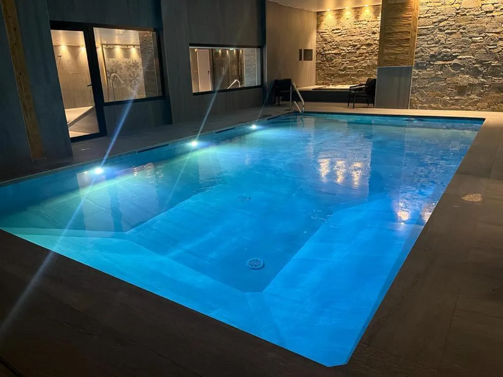 Spa and wellness centre/facilities in Hôtel Alpina & SPA - Restaurant Oxalis