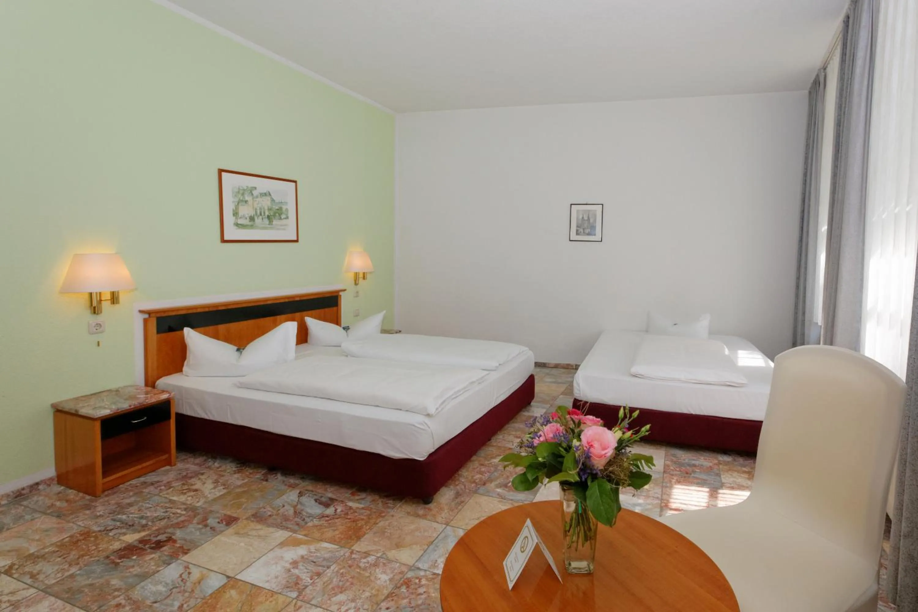 Day, Bed in Parkhotel Altenburg