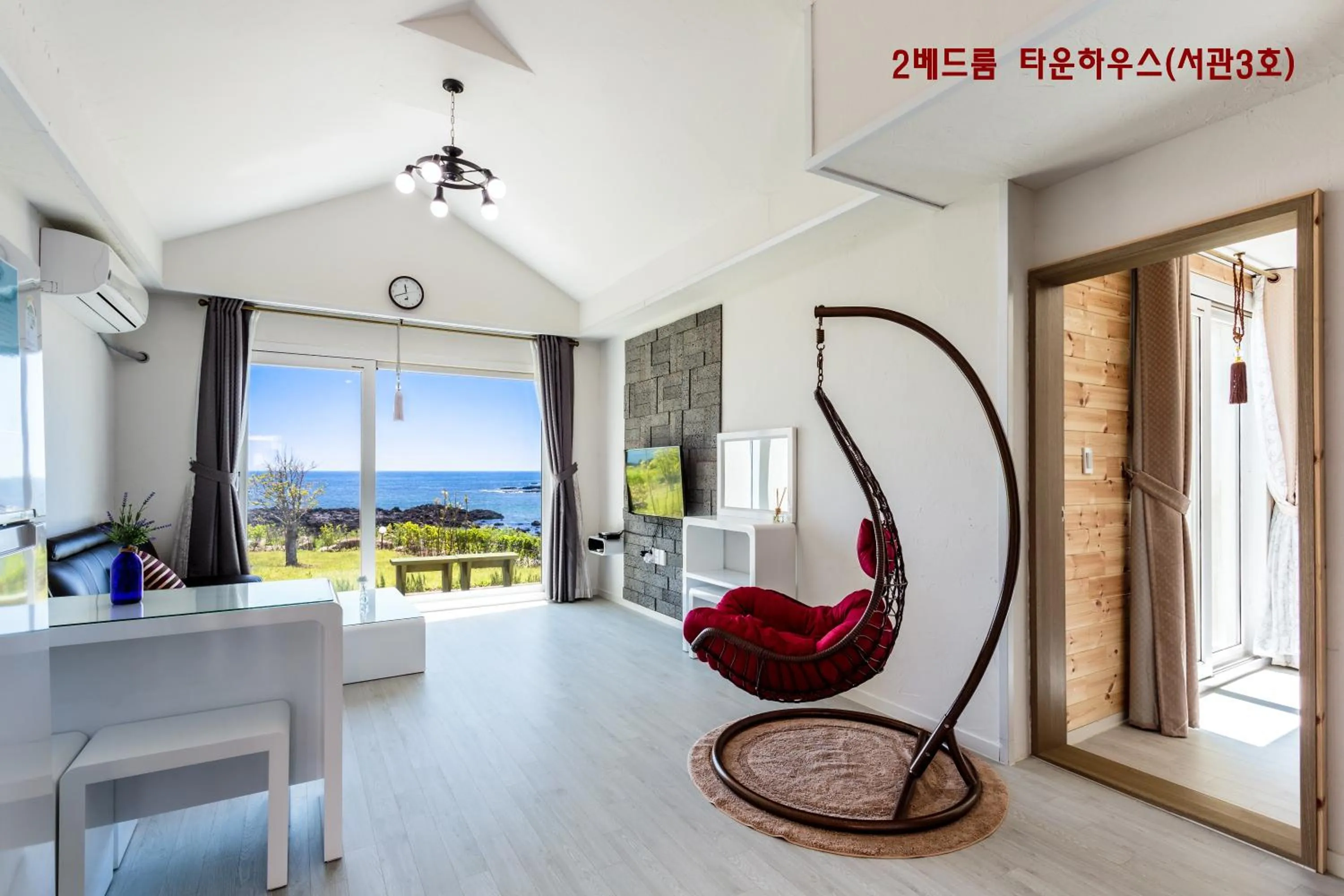Balcony/Terrace in Jeju Turning point Pension