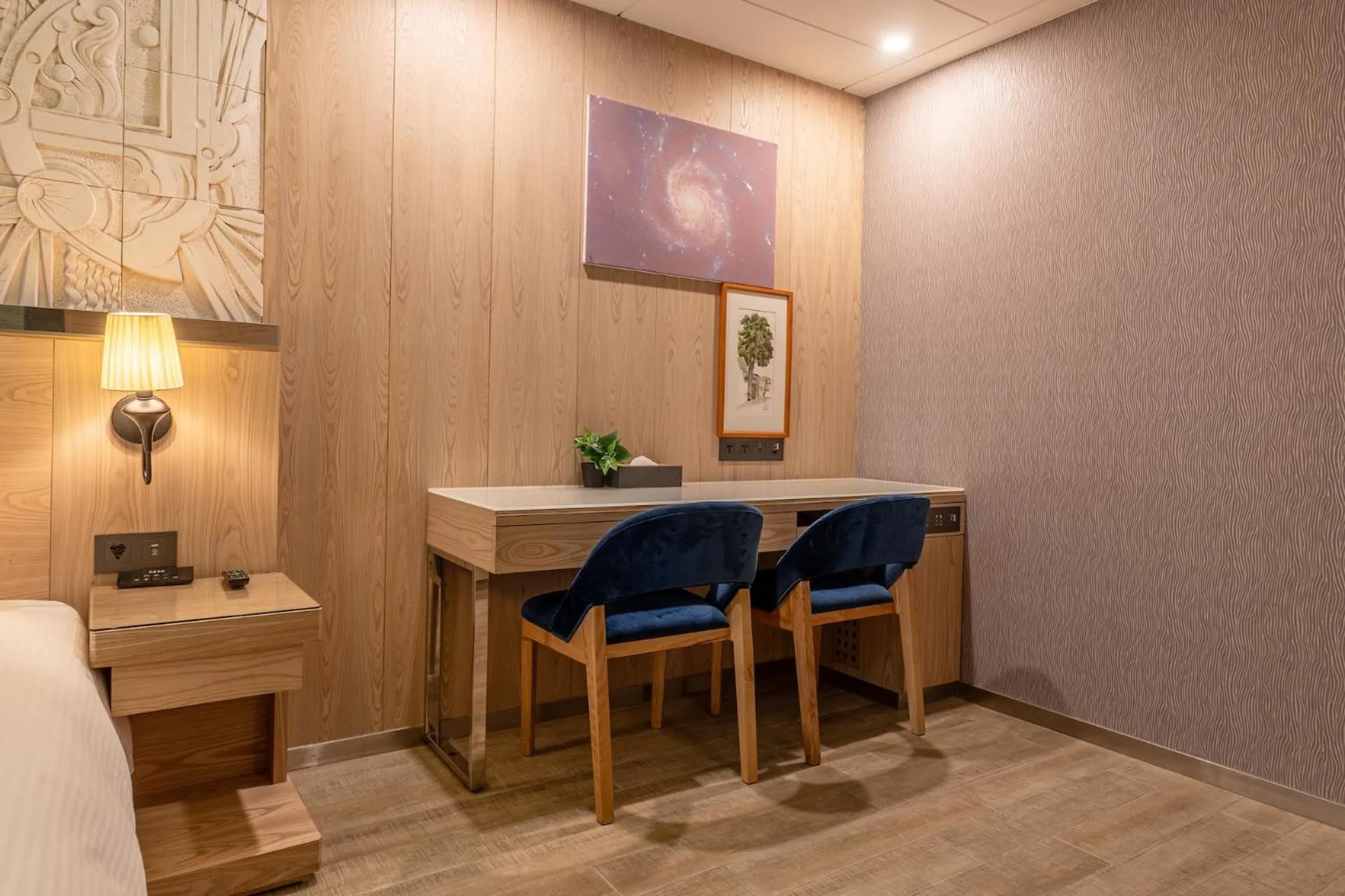 Seating area in Guide Hotel Taichung Ziyou