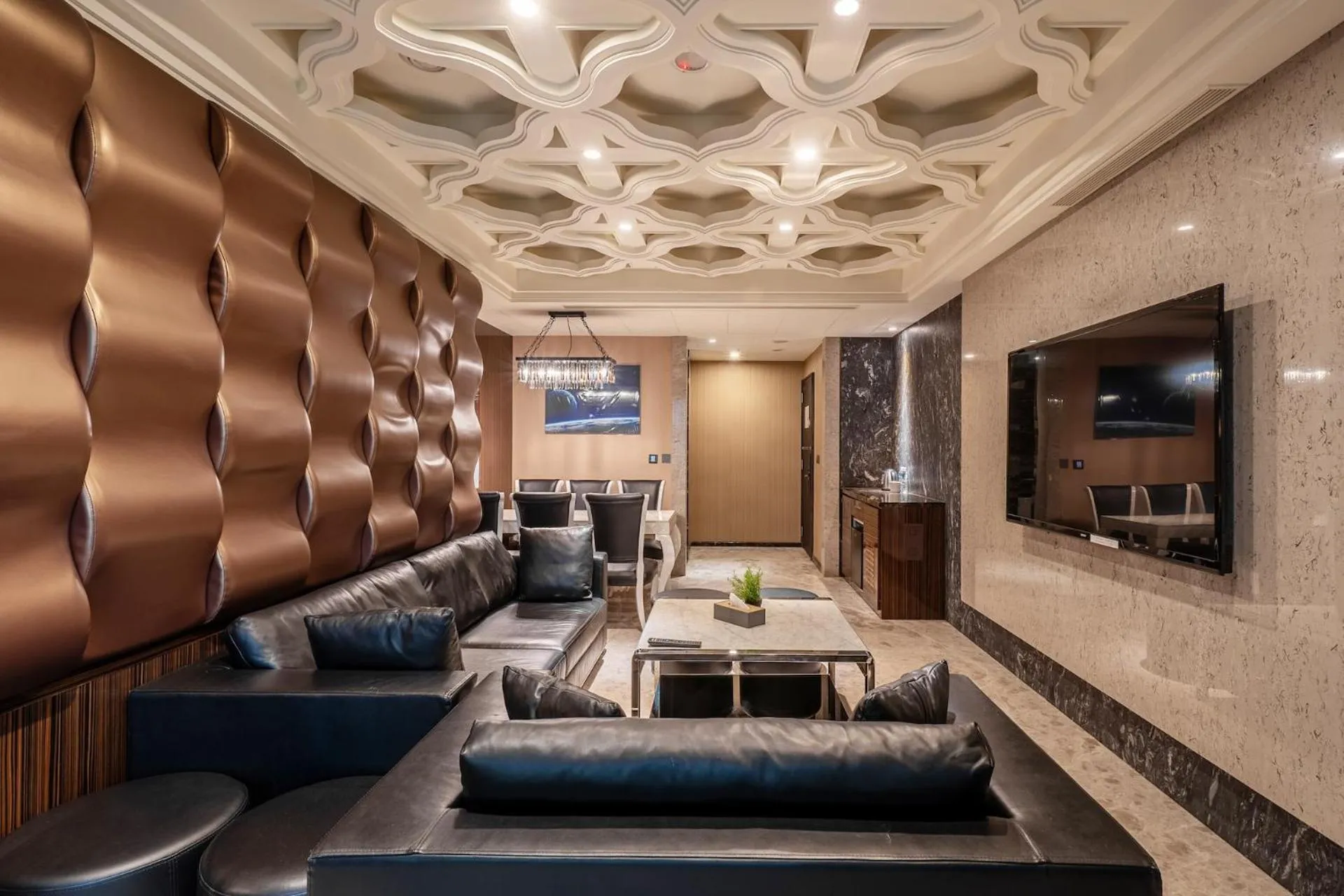 Living room in Guide Hotel Taichung Ziyou