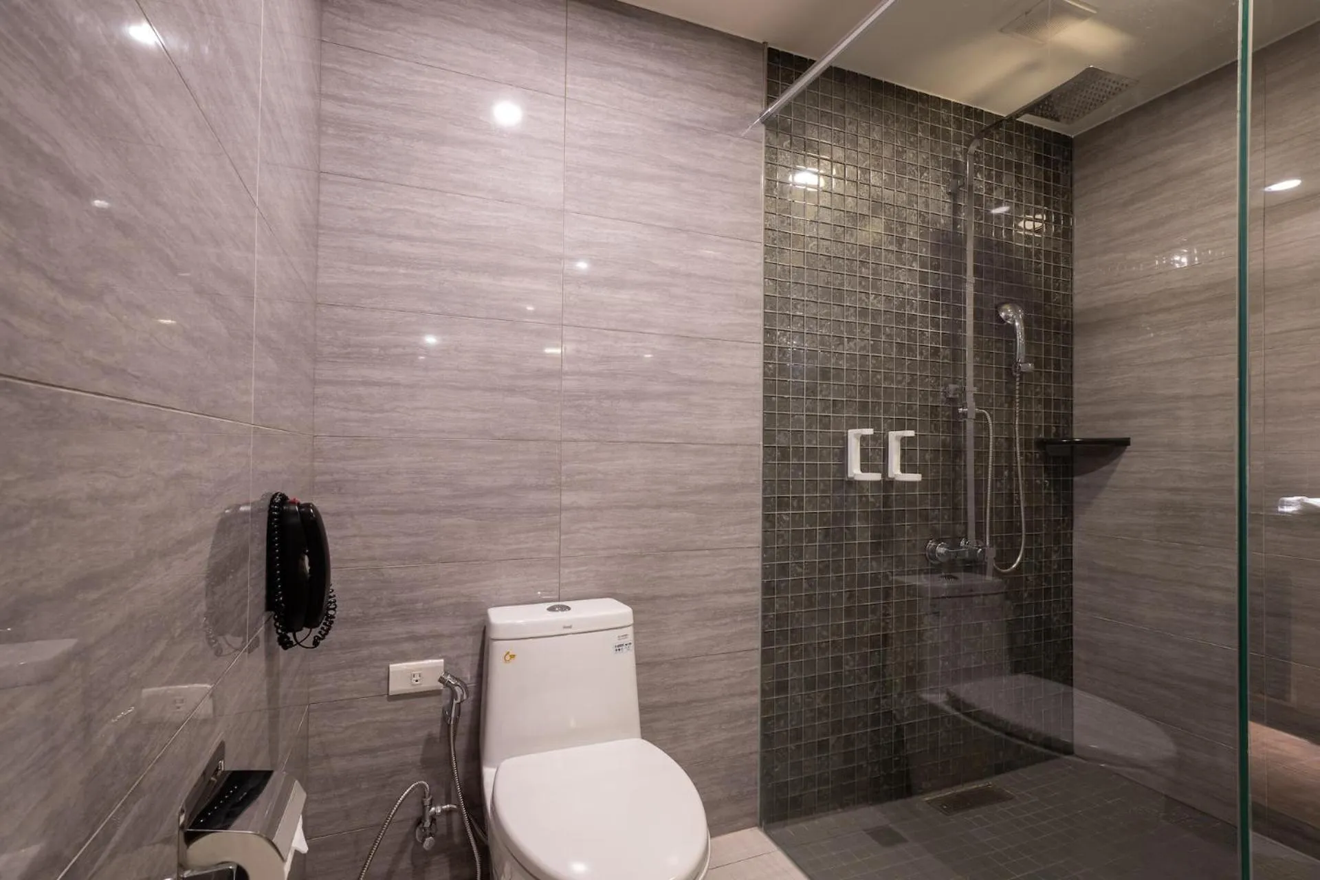 Toilet in Guide Hotel Taichung Ziyou