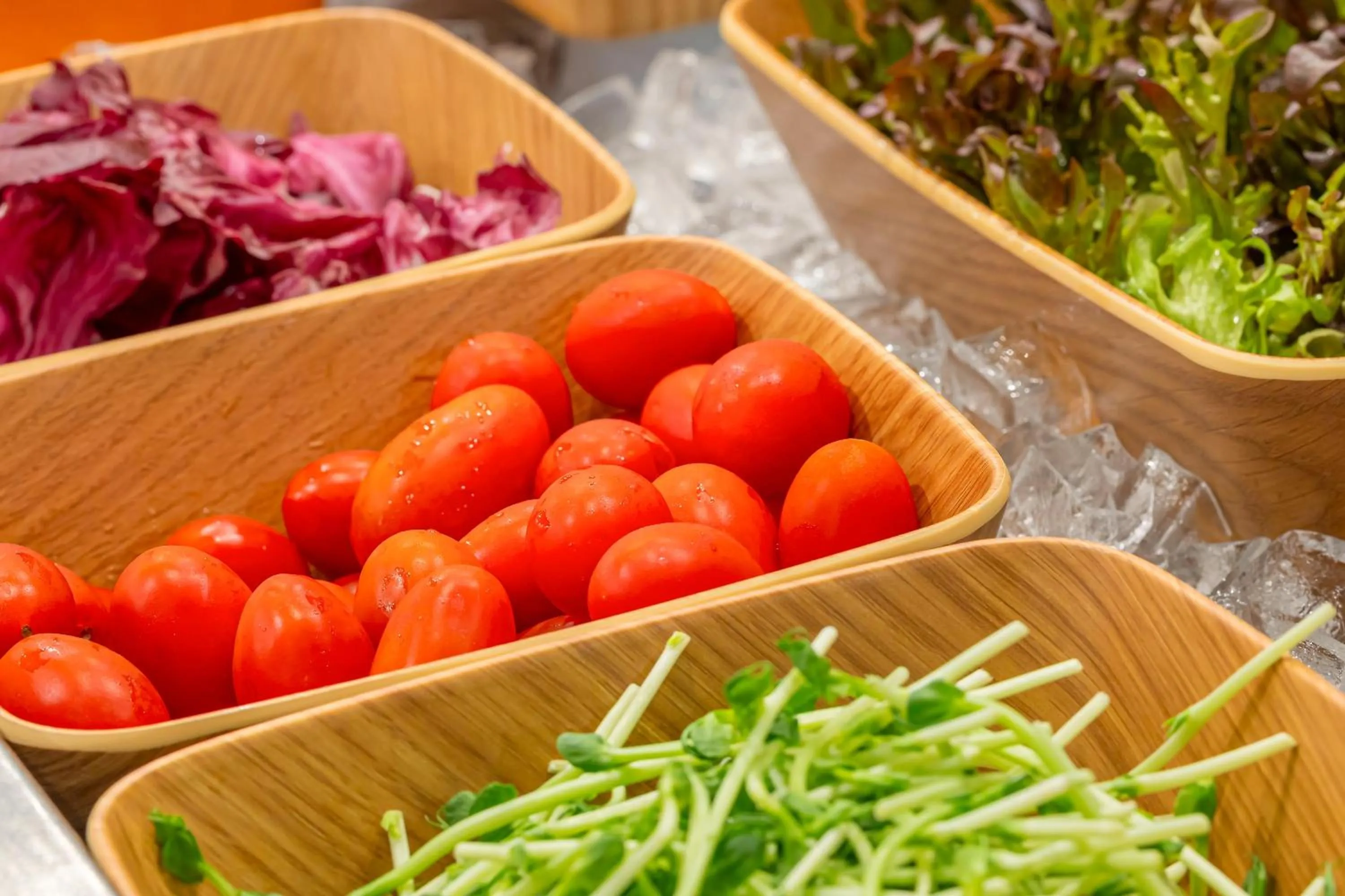 Asian breakfast in Guide Hotel Taichung Ziyou