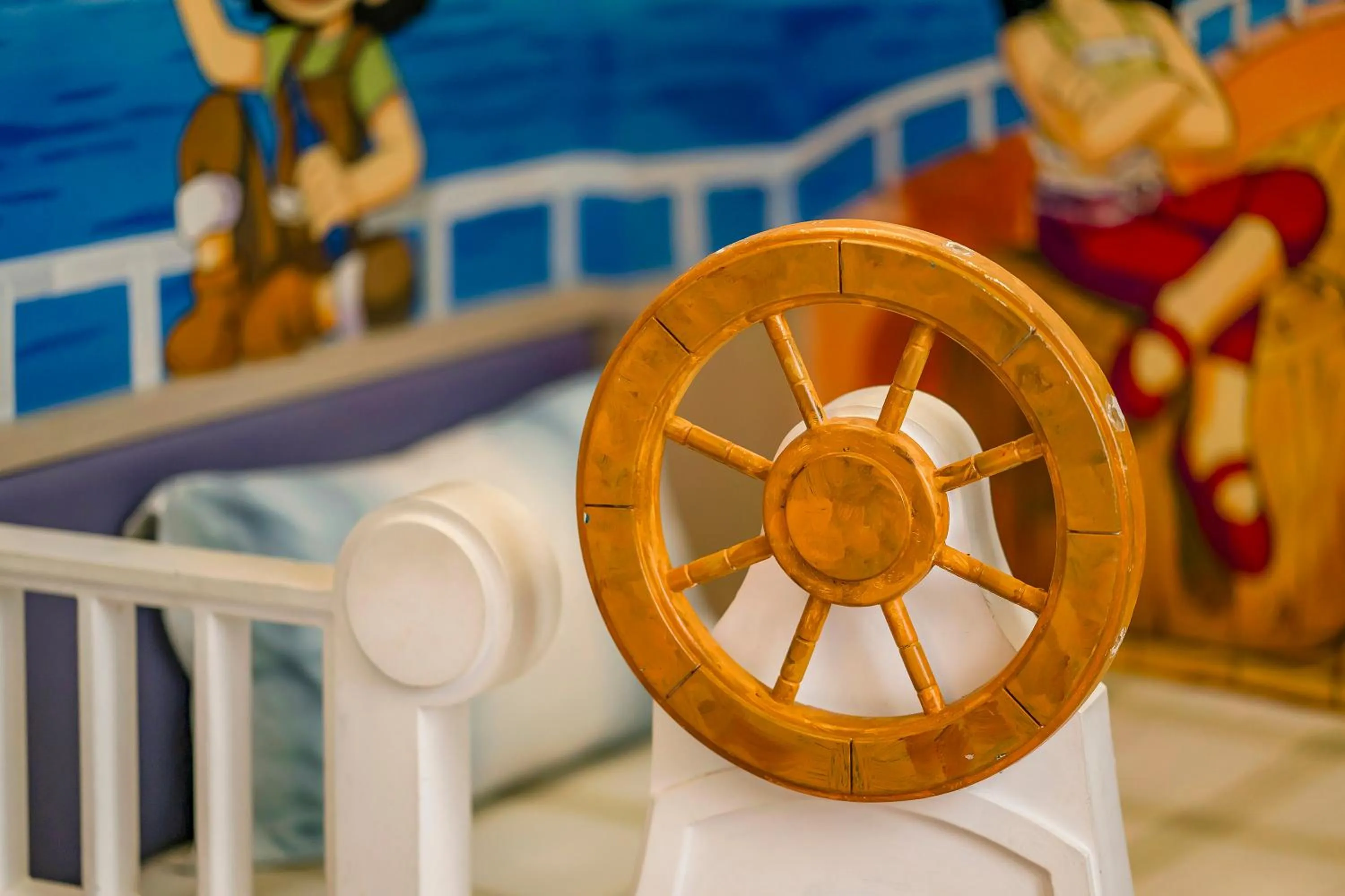 Decorative detail in Pacific Inn