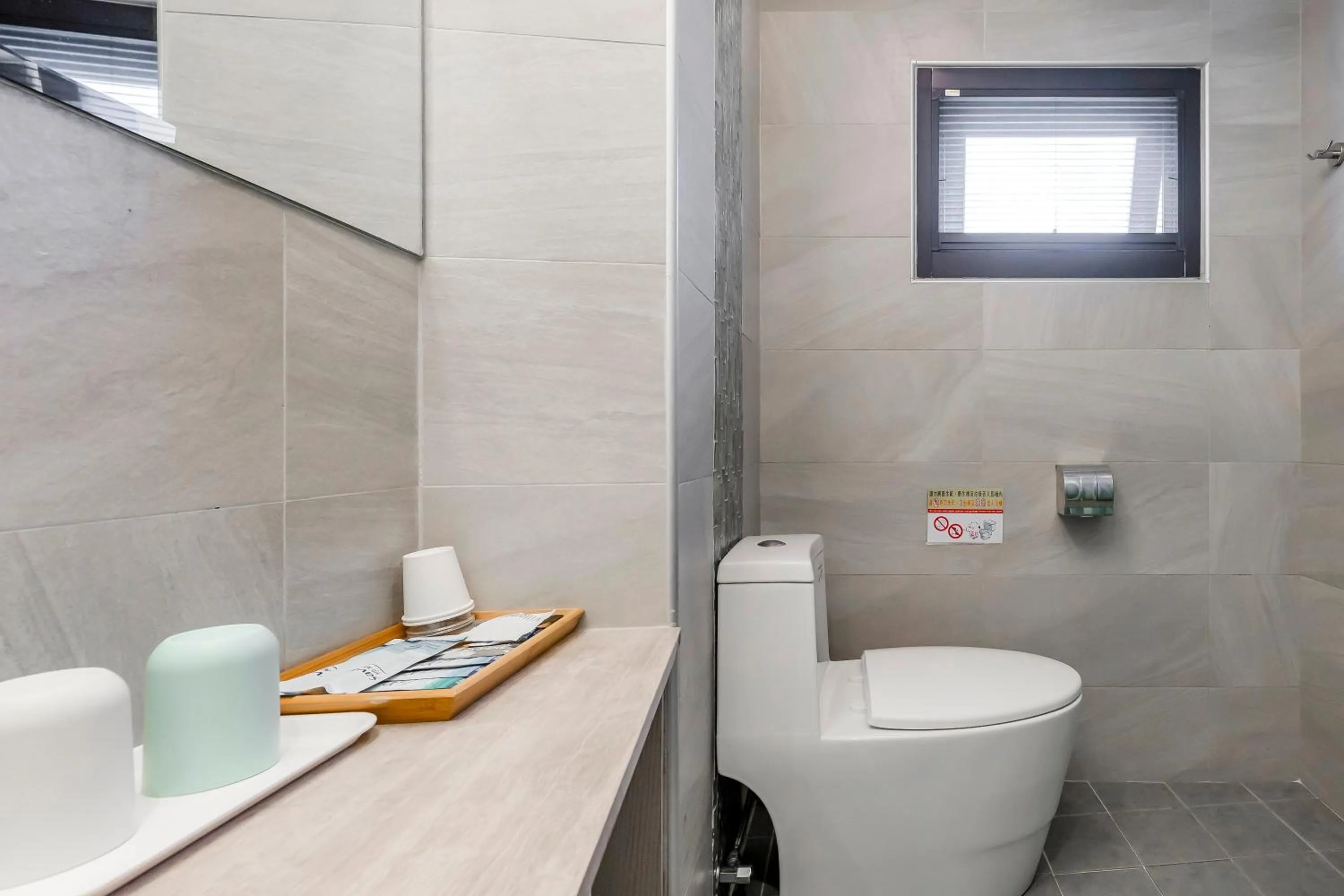 Bathroom in Pacific Inn