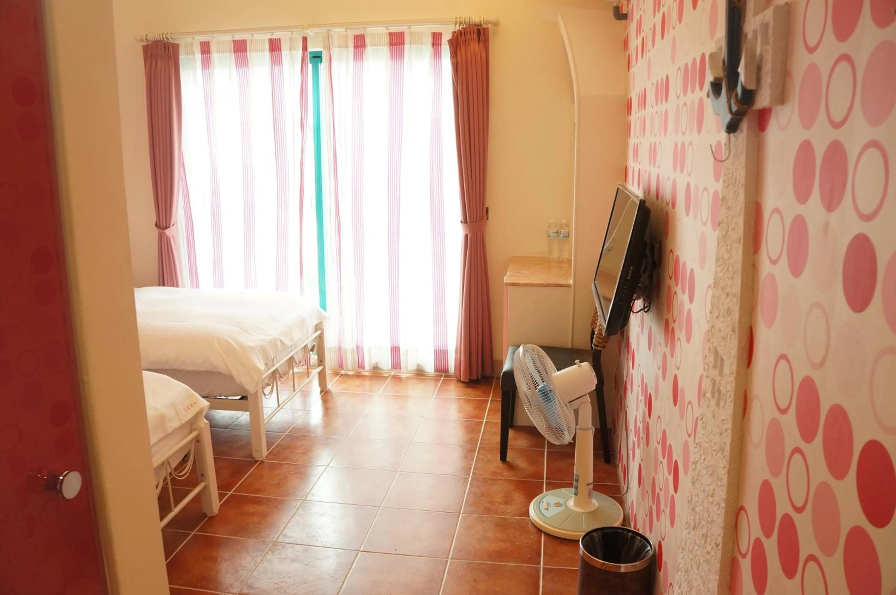 Bed in Rainbow B&B