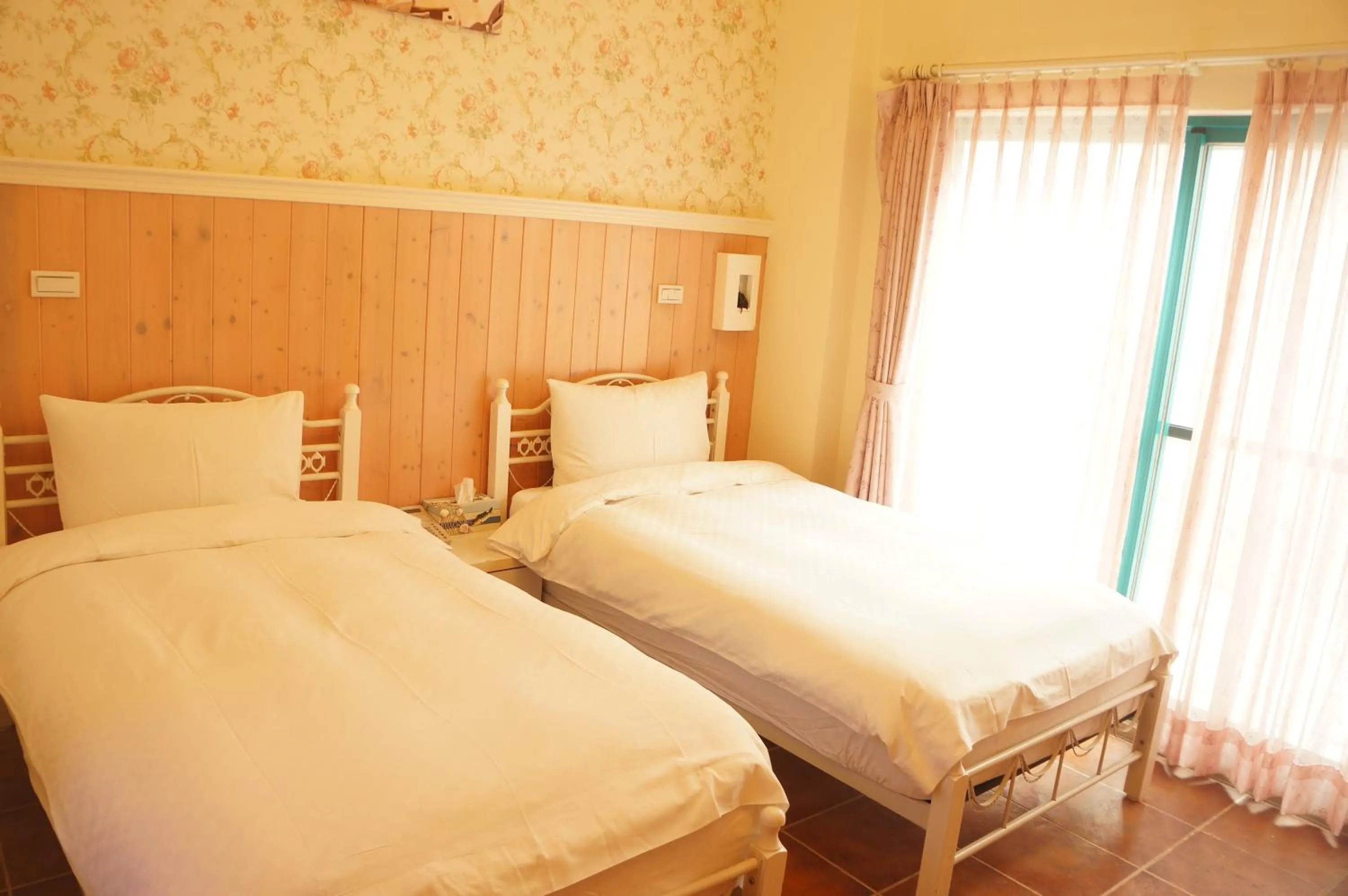Bed in Rainbow B&B