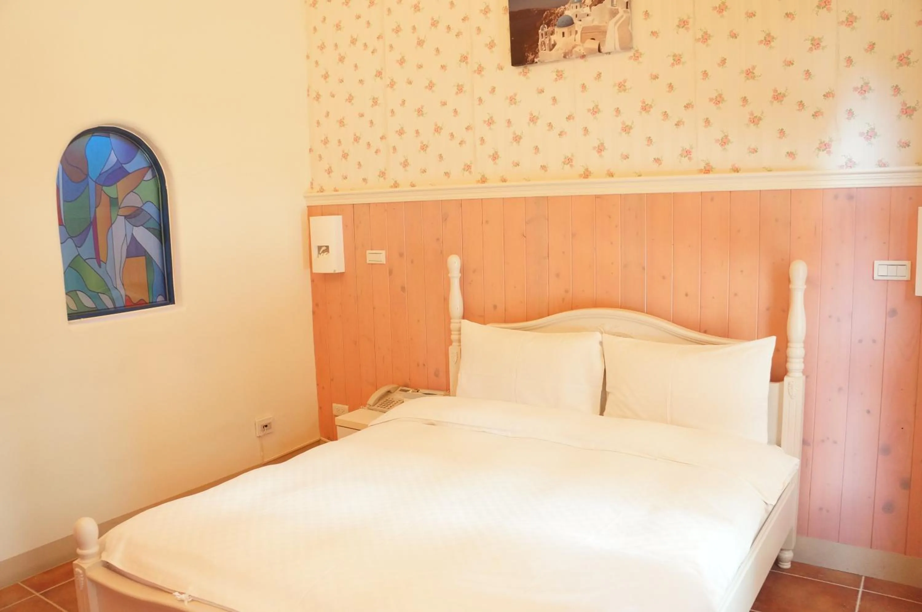 Bed in Rainbow B&B