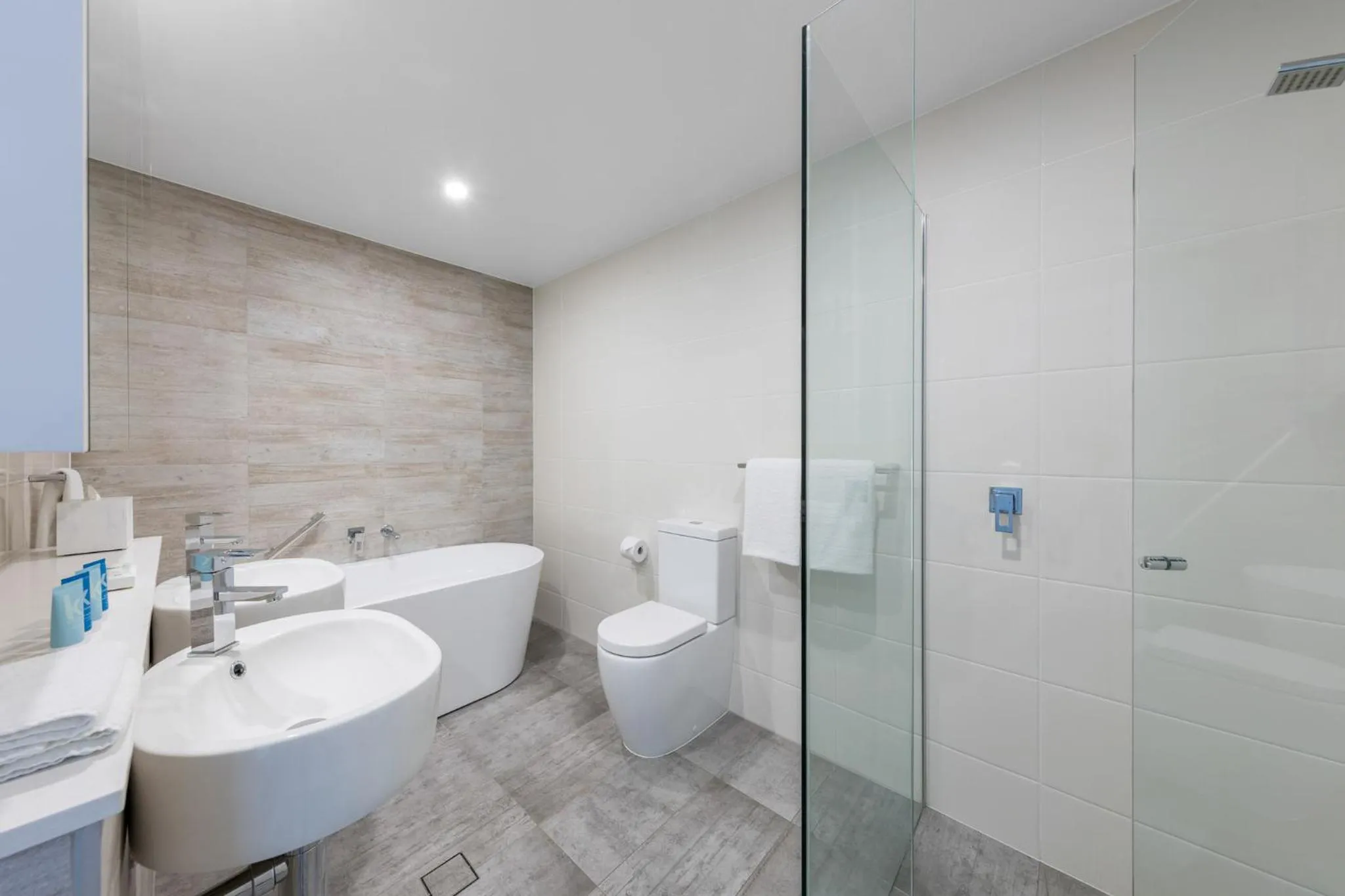 Bathroom in Meriton Suites Southport