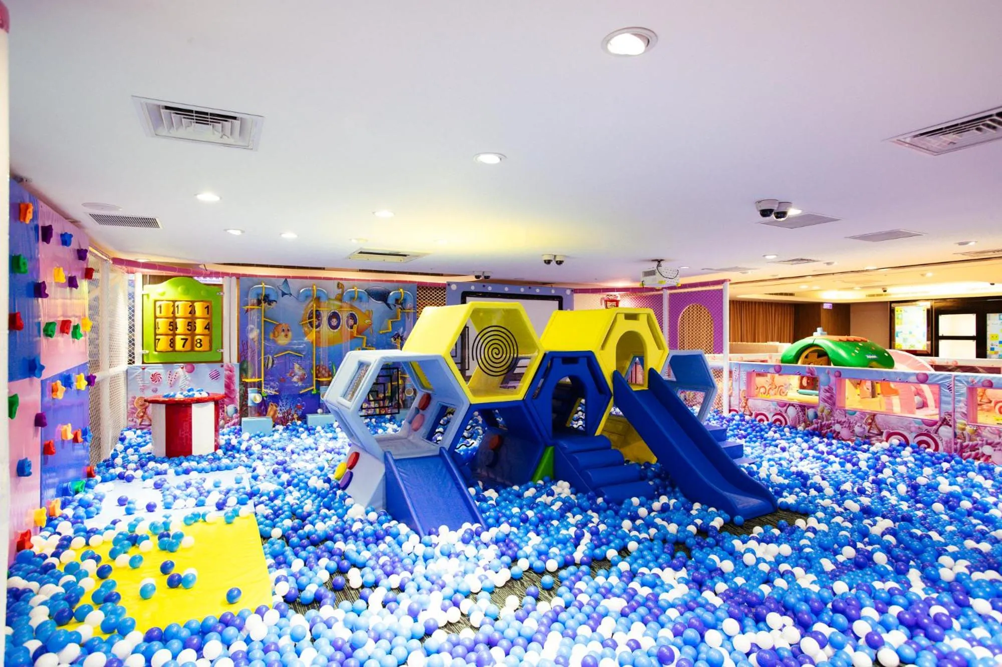 Children play ground in Chii Lih Resort