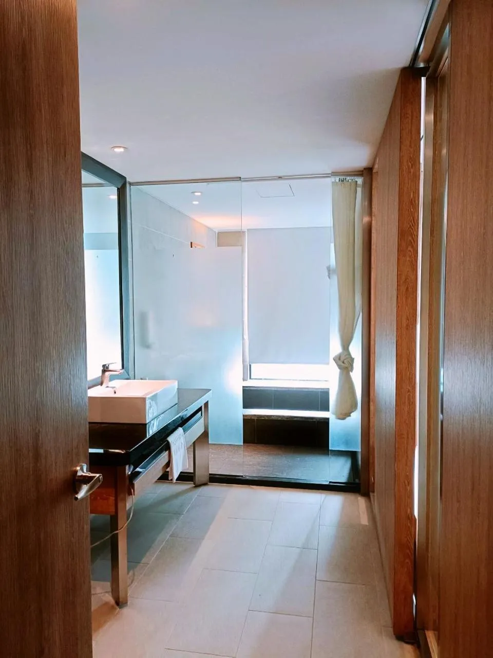 Bathroom, Bed in Chii Lih Resort