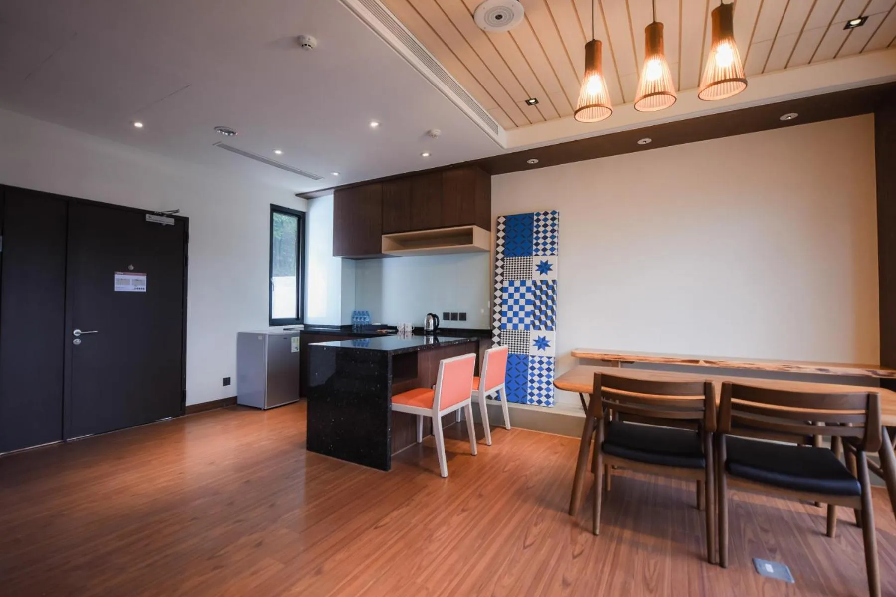 Dining area in Chii Lih Resort