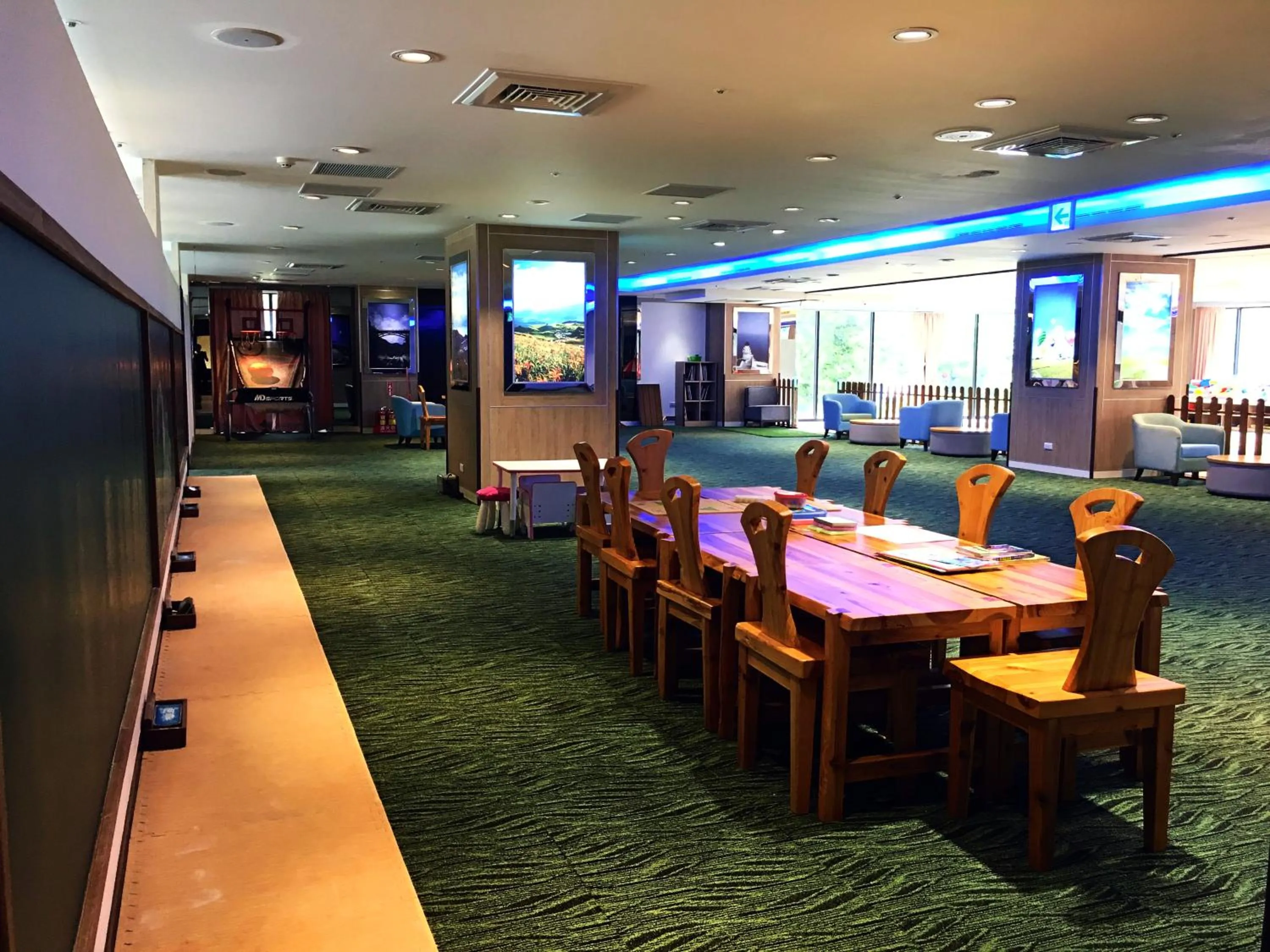 Children play ground in Chii Lih Resort