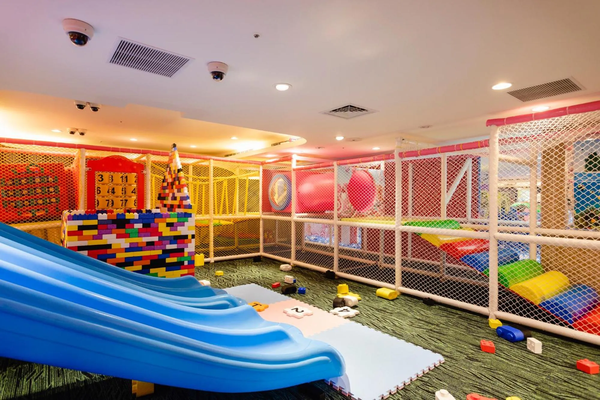 Children play ground in Chii Lih Resort