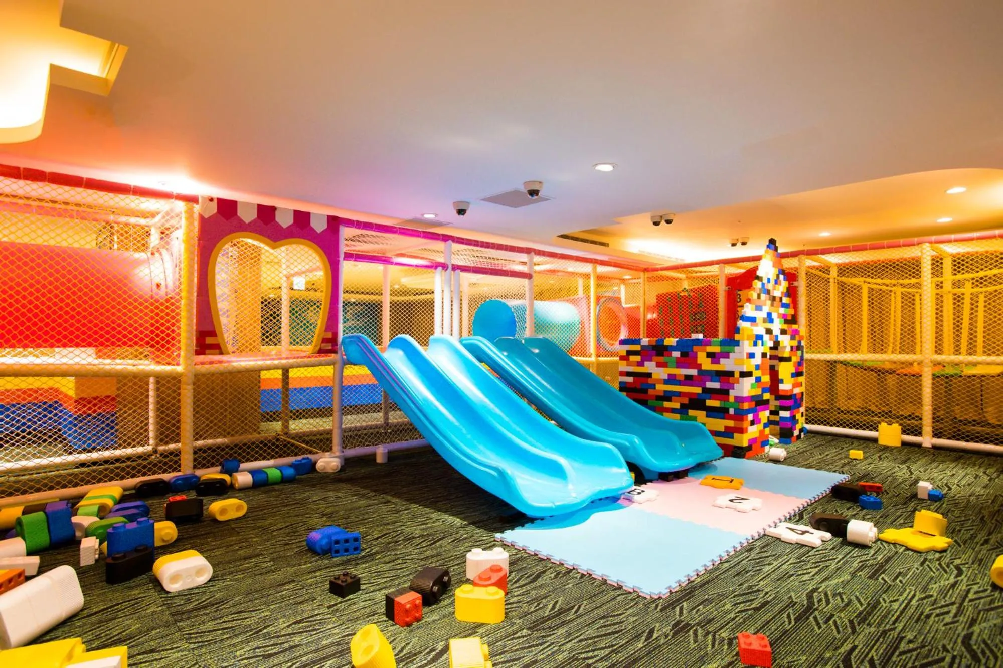 Children play ground in Chii Lih Resort