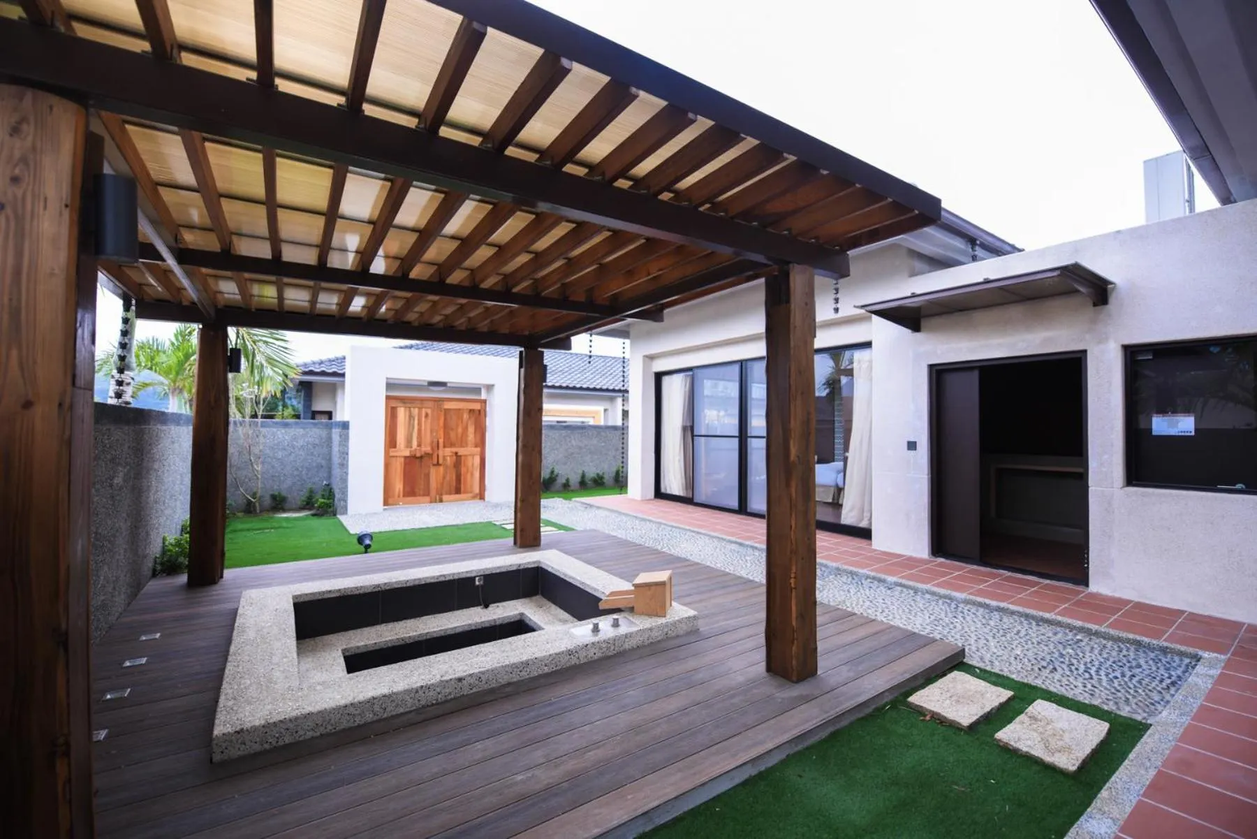 Patio in Chii Lih Resort