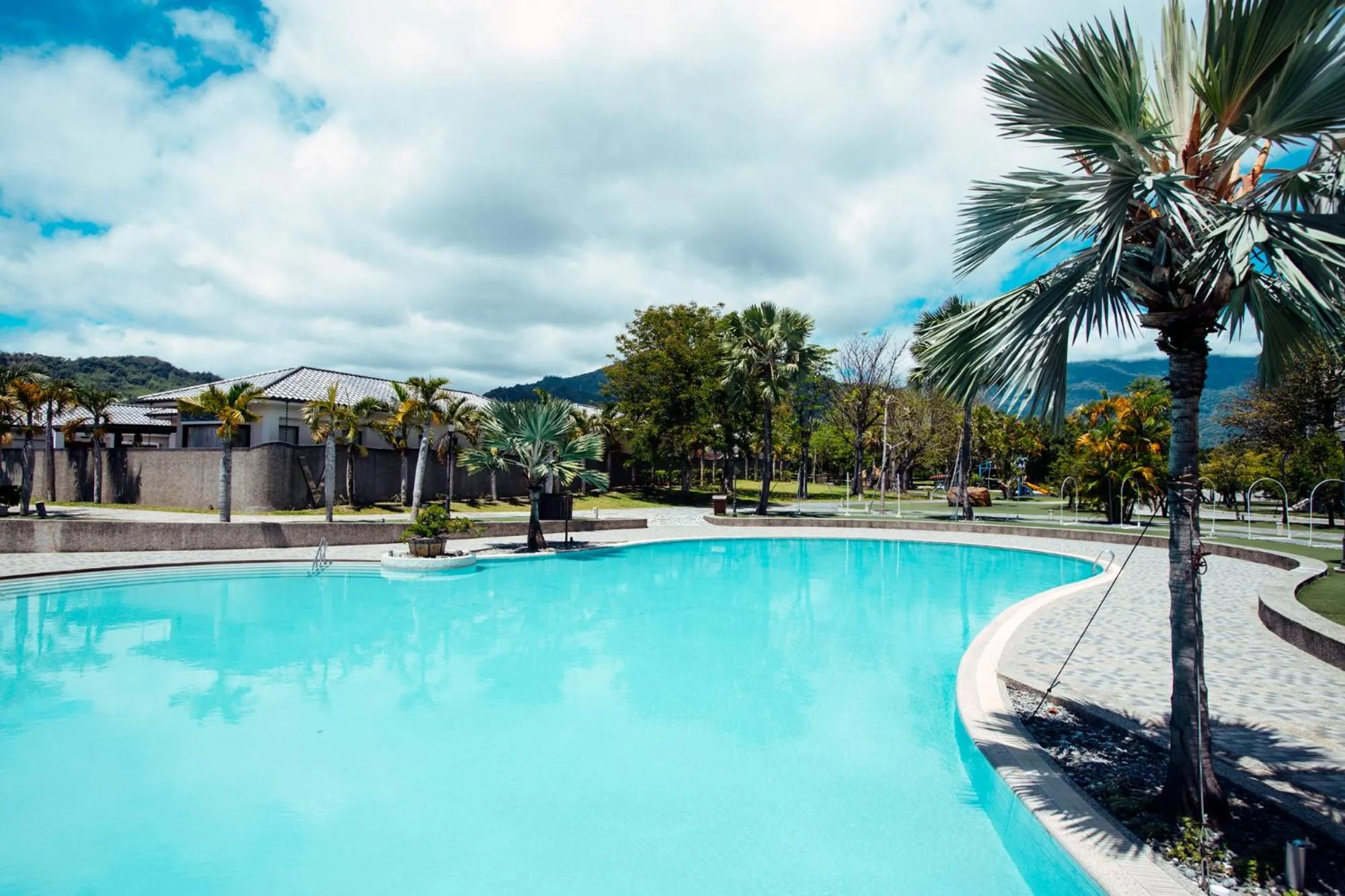 Pool view in Chii Lih Resort
