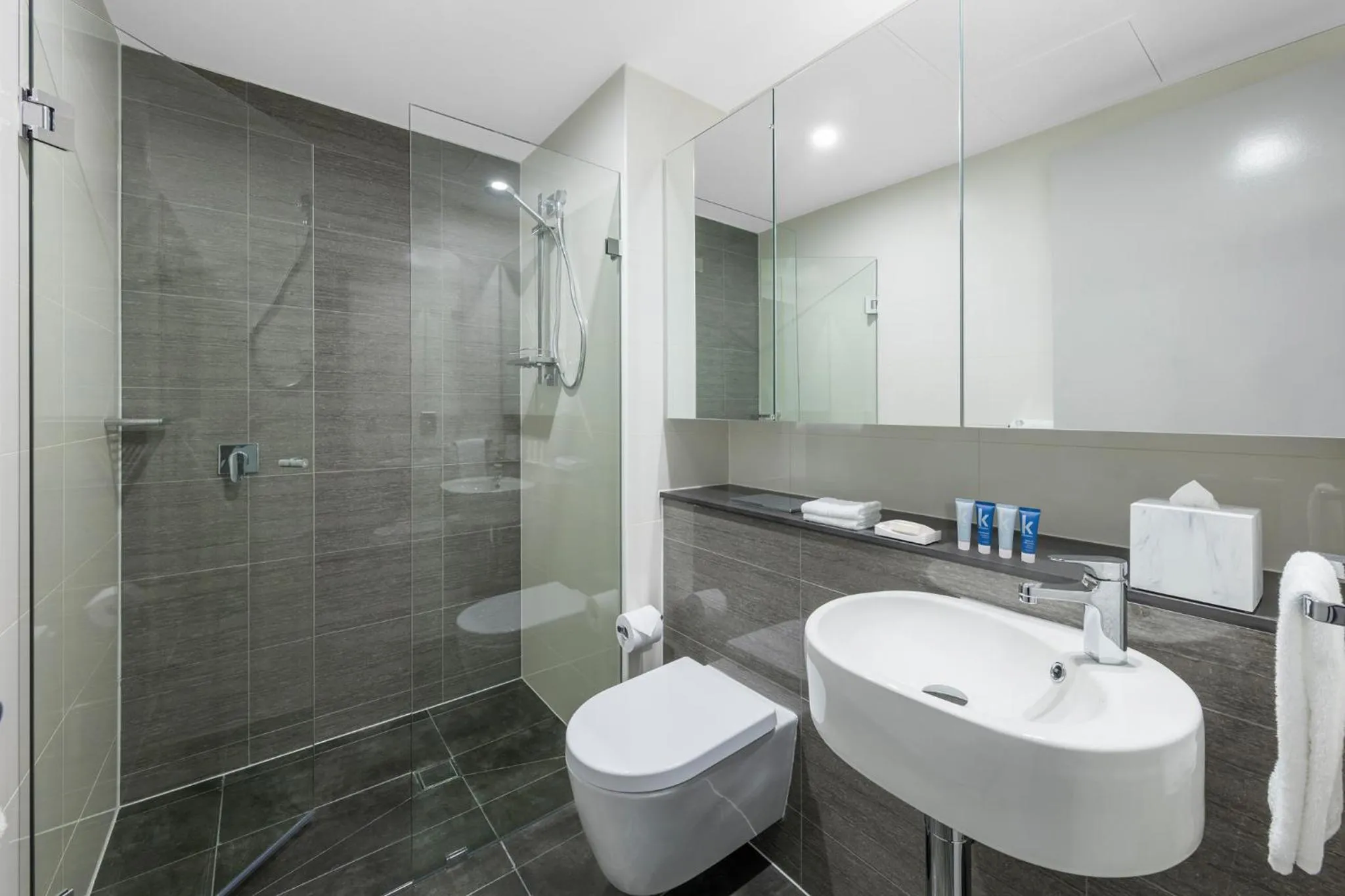 Bathroom in Meriton Suites North Sydney