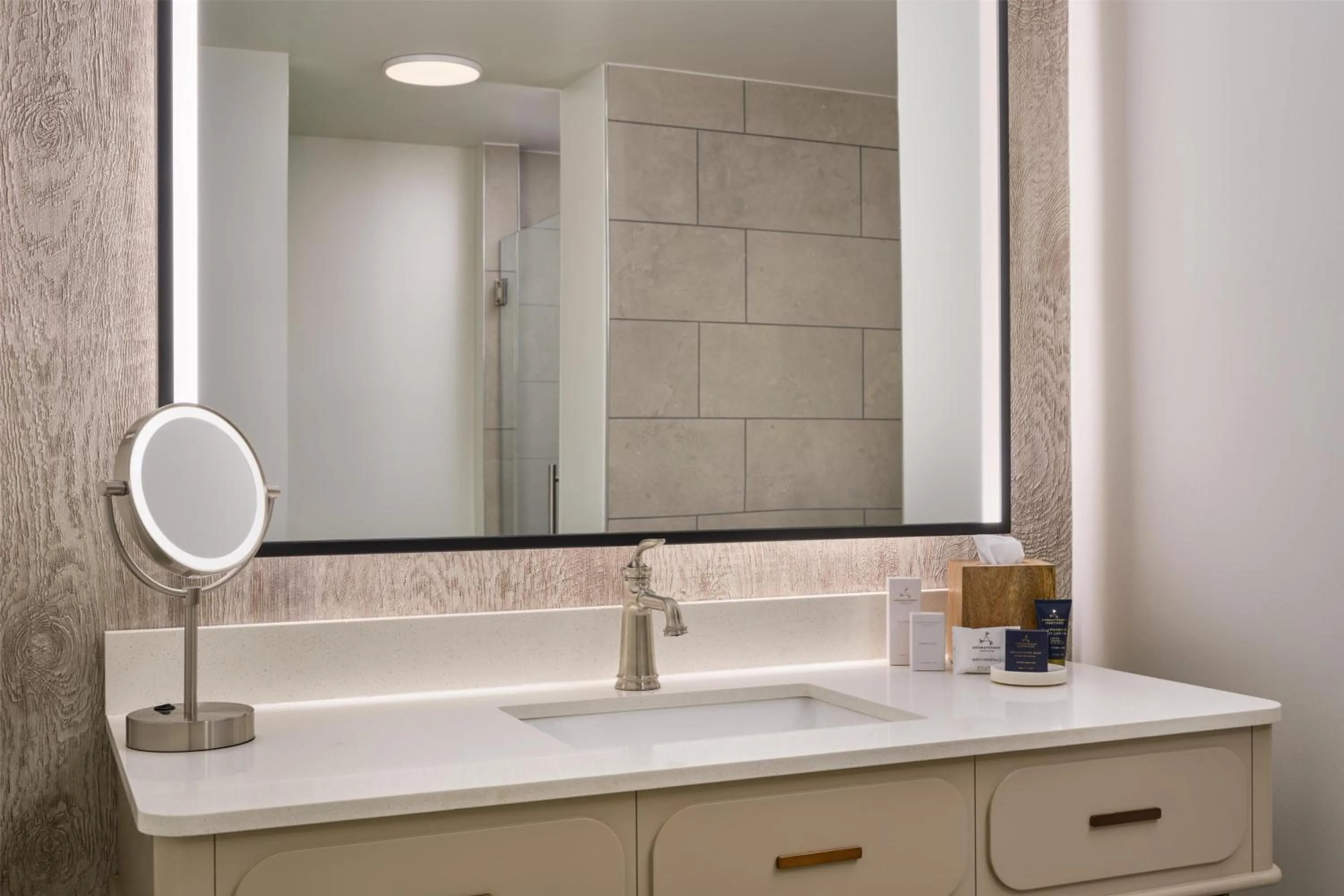 Bathroom in Martis Valley Lodge, Tapestry Collection by Hilton