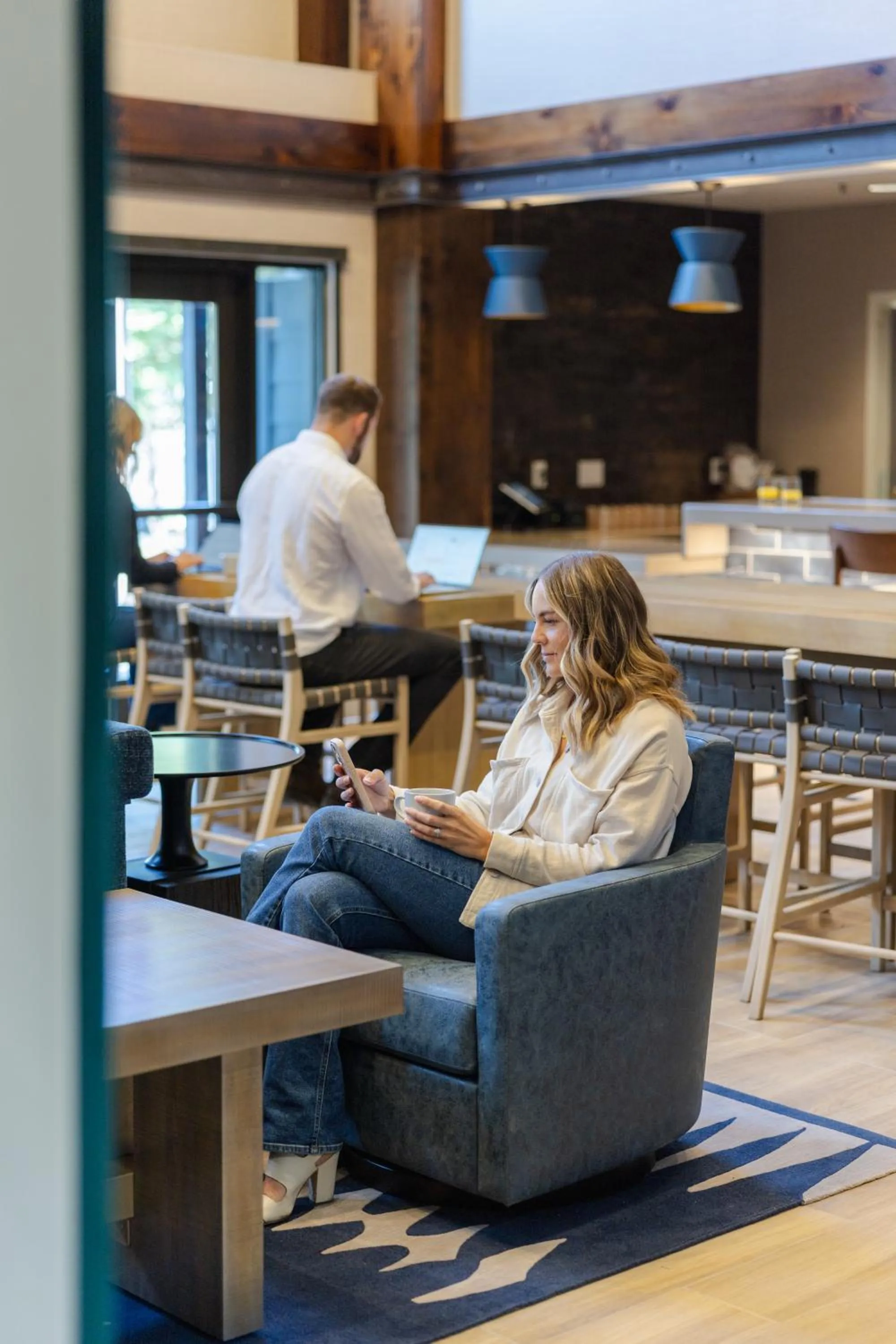 Lobby or reception in Martis Valley Lodge, Tapestry Collection by Hilton