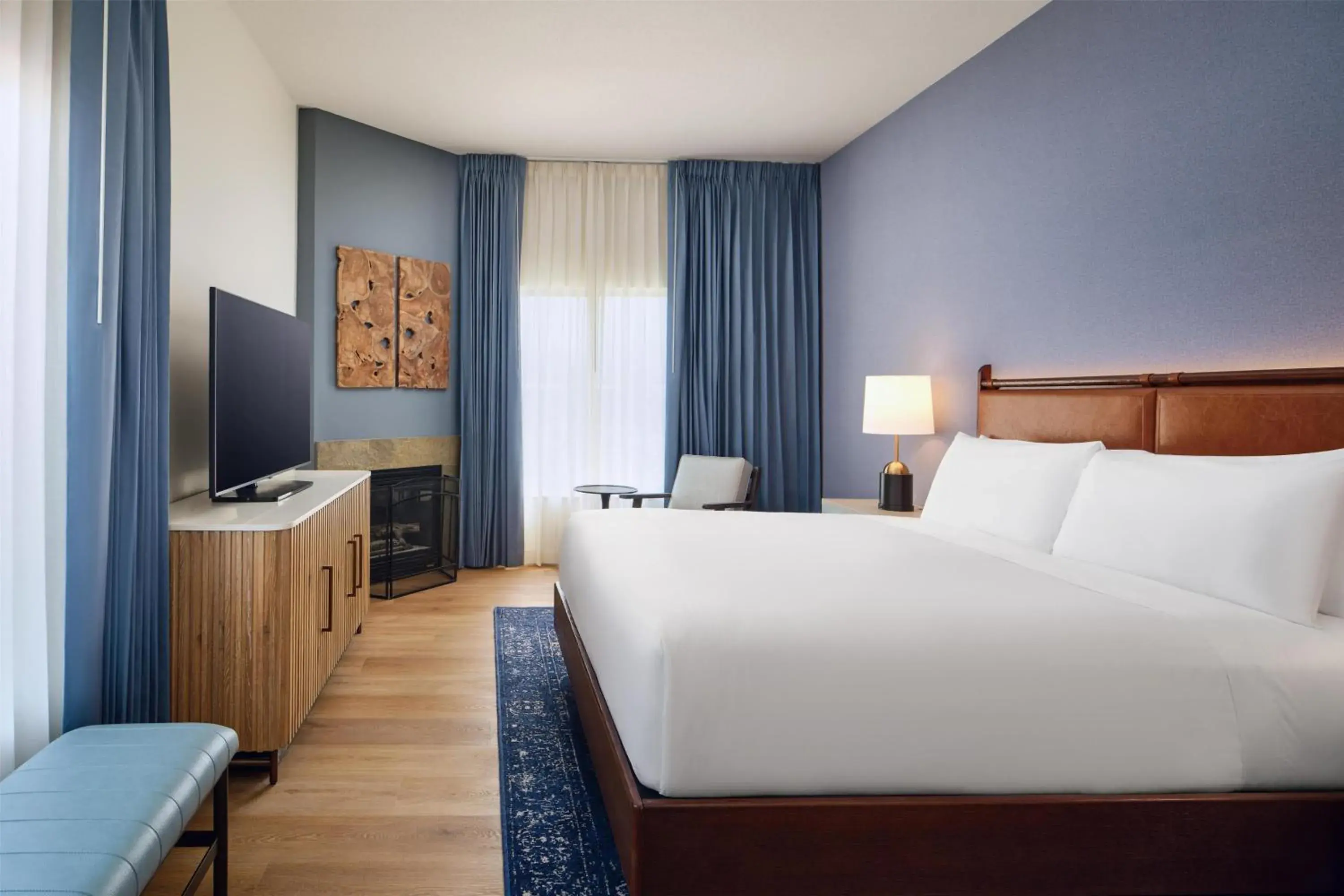 Bed in Martis Valley Lodge, Tapestry Collection by Hilton Bed in Martis Valley Lodge, Tapestry Collection by Hilton