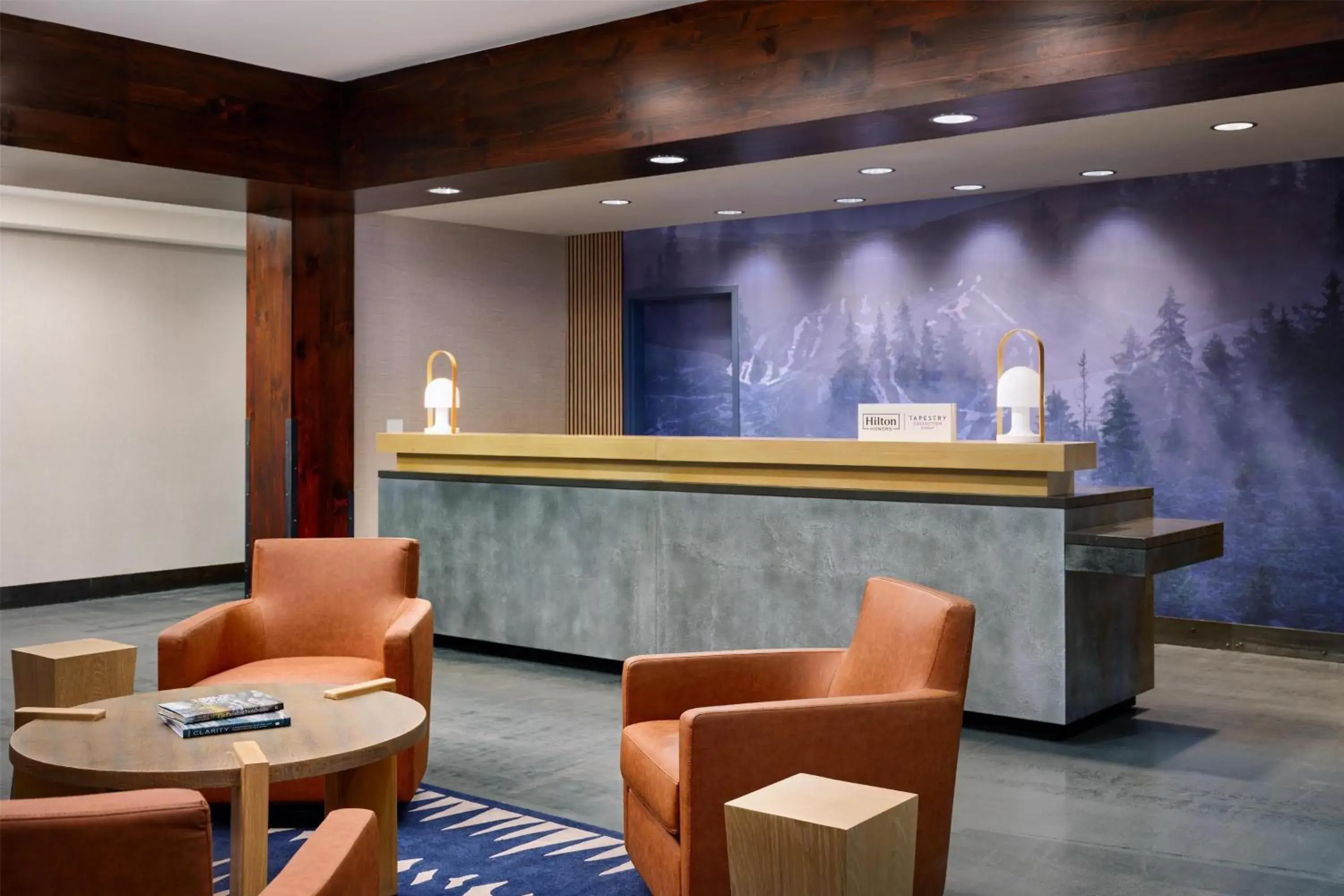 Lobby or reception in Martis Valley Lodge, Tapestry Collection by Hilton Lobby or reception in Martis Valley Lodge, Tapestry Collection by Hilton