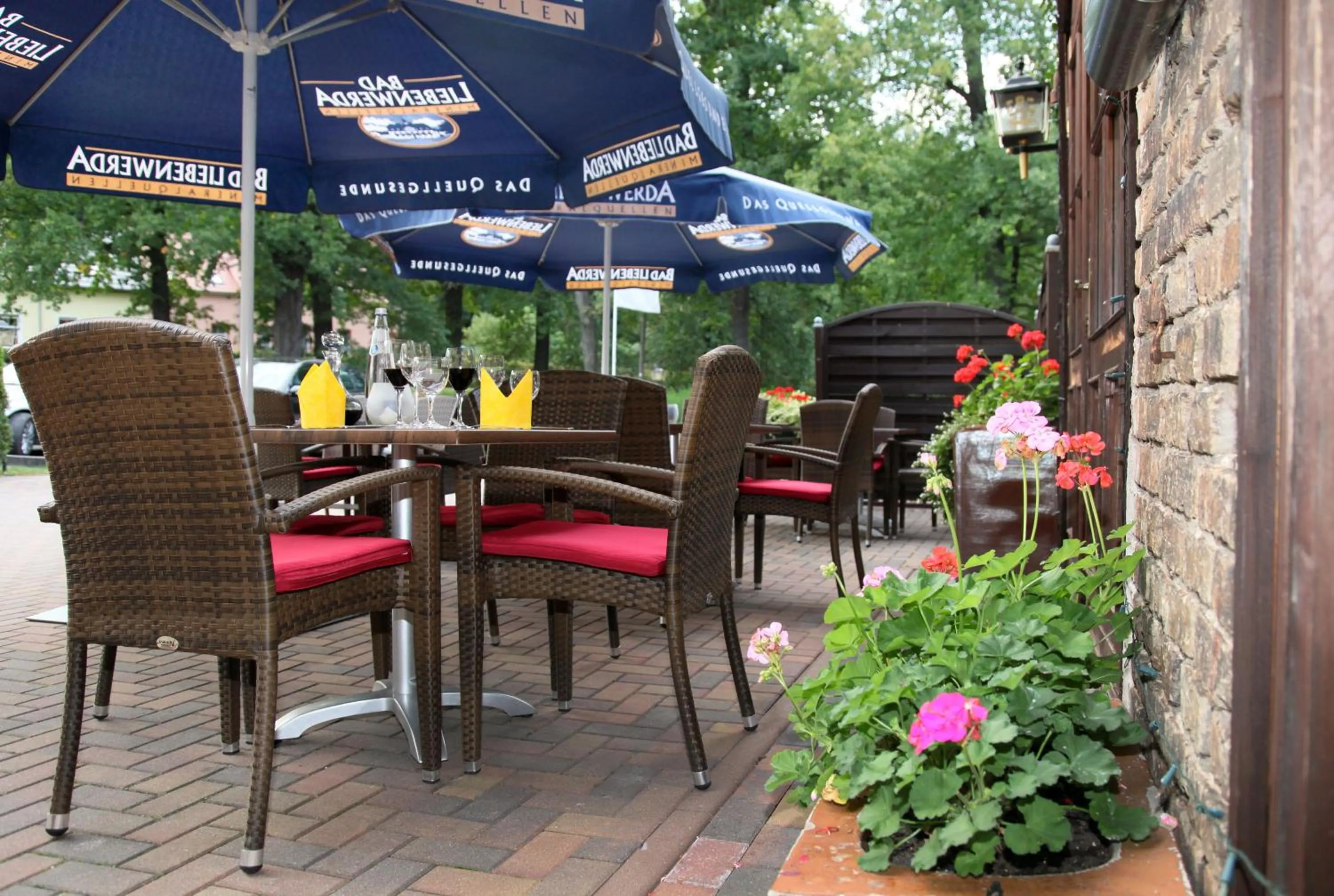 Am Schloßbrunnen Bad Muskau