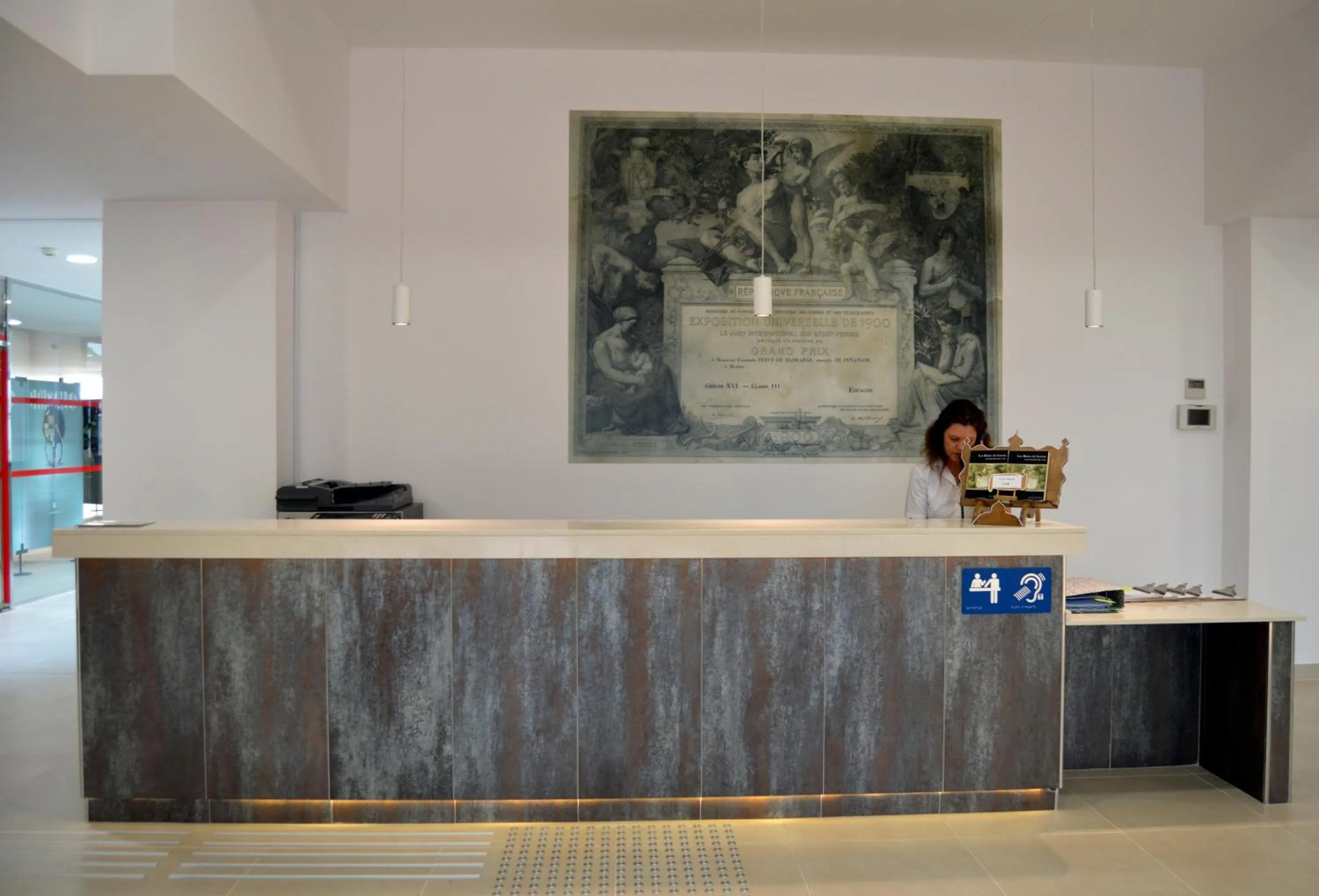 Lobby or reception in Hotel Balneario de Graena