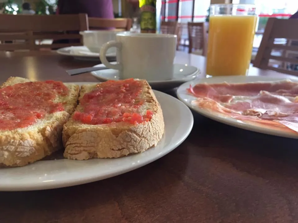 Breakfast in Hotel Balneario de Graena