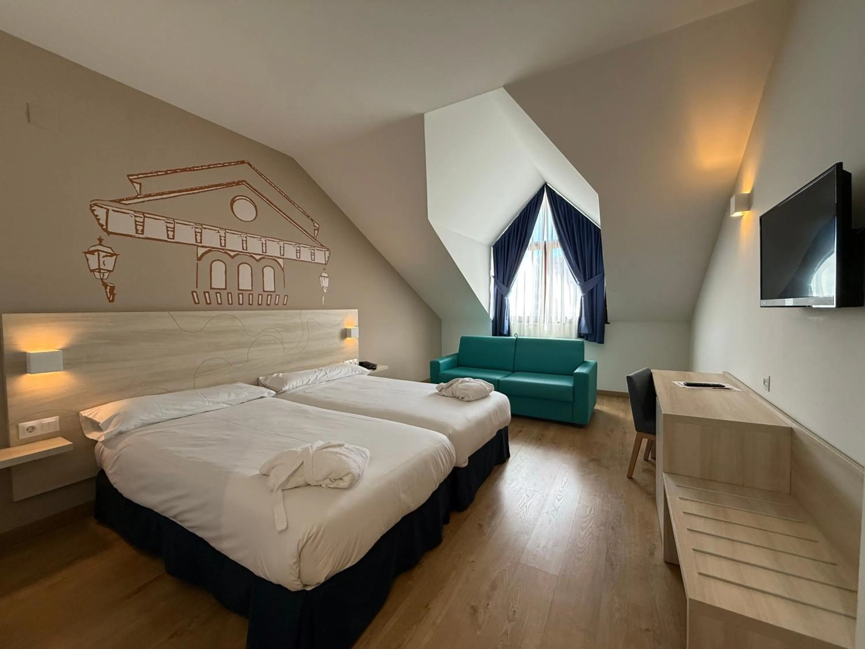 Bed in Hotel Balneario de Graena