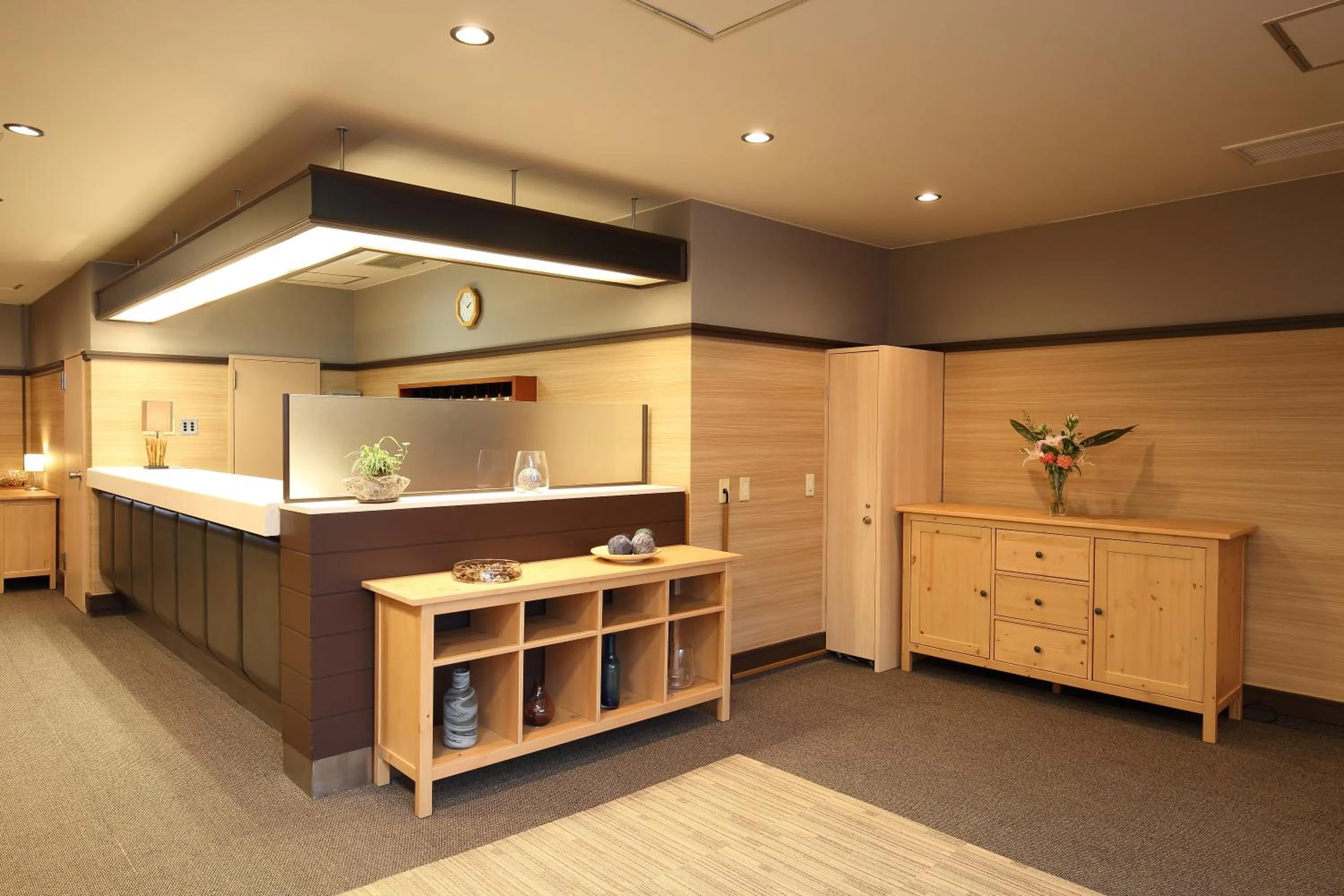 Lobby or reception in Hotel Nature Nagoya Sakae Kishu Railway Group