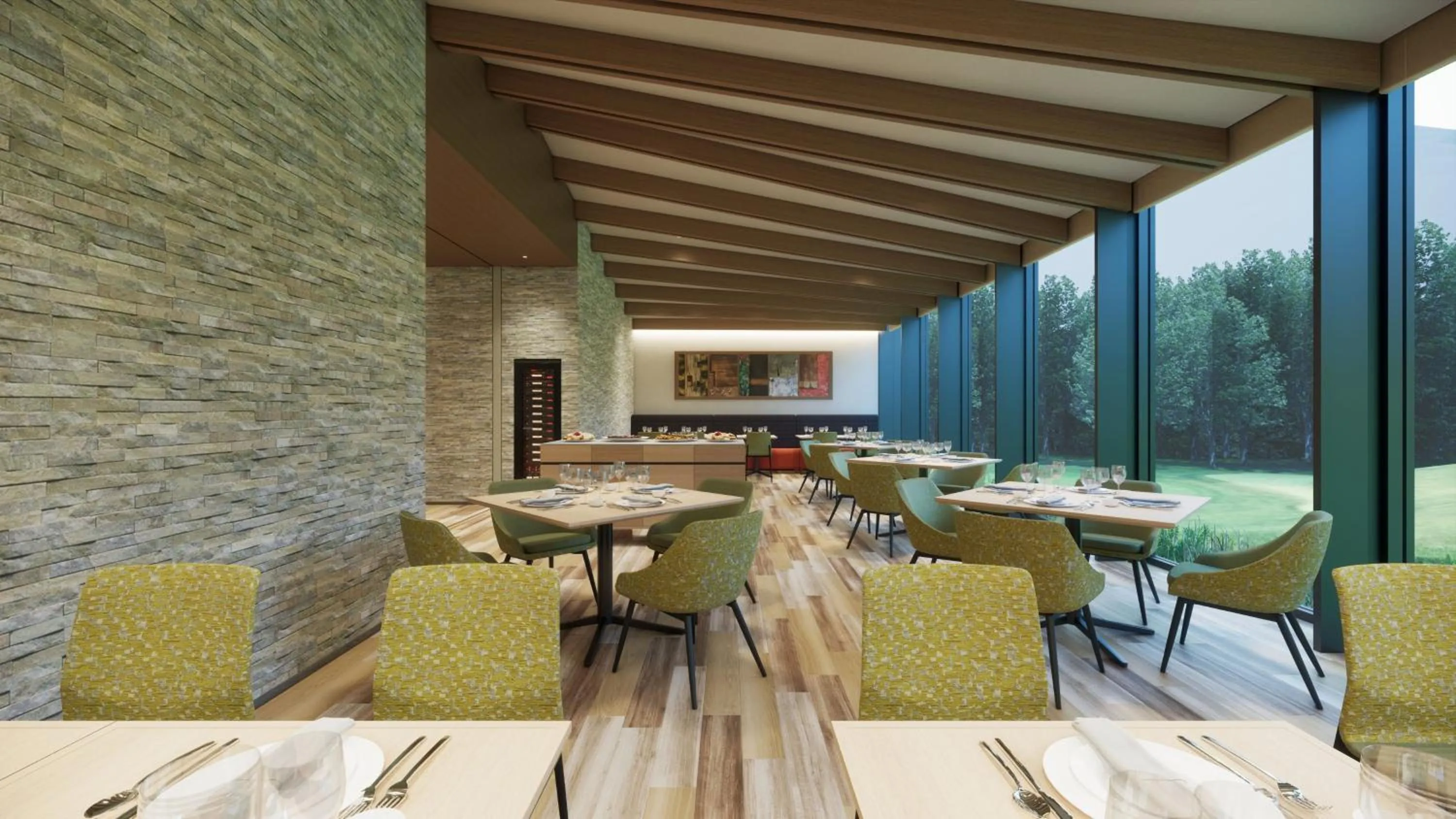 Restaurant/places to eat in Holiday Inn Resort Shinano-Omachi Kuroyon by IHG